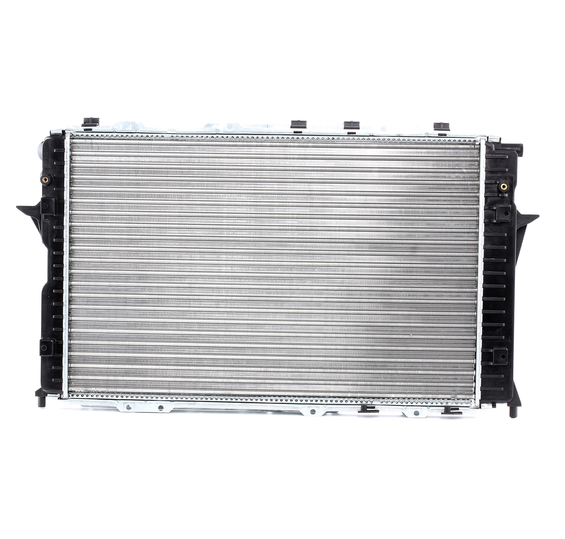 RIDEX 470R0445 Engine radiator Aluminium, 632 x 414 x 32 mm, without frame, Mechanically jointed cooling fins