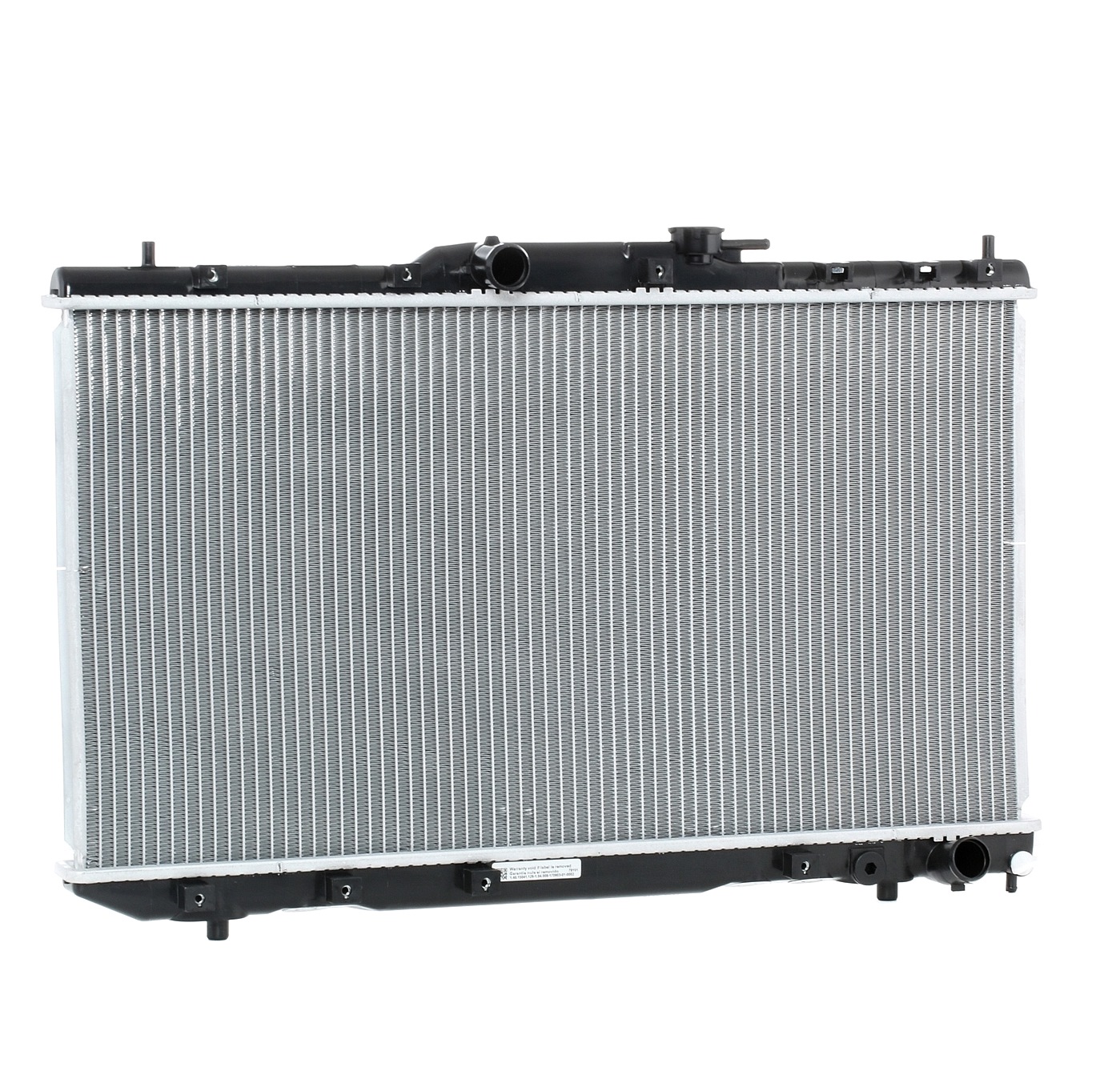 RIDEX 470R0070 Engine radiator Aluminium, Plastic, for vehicles with/without air conditioning, Manual Transmission
