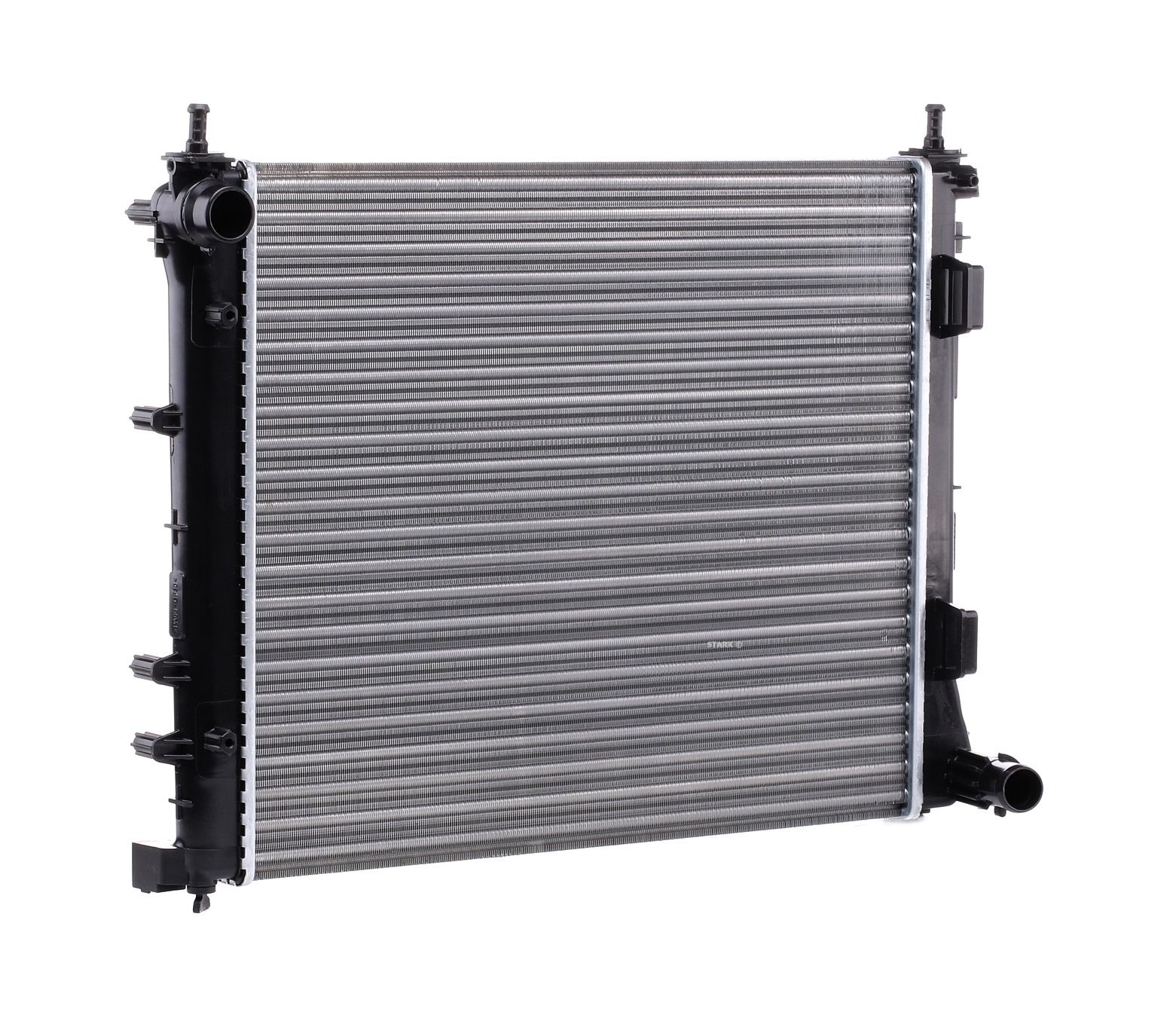 STARK SKRD-0120532 Engine radiator Aluminium, for vehicles with/without air conditioning, Manual Transmission, Mechanically jointed cooling fins