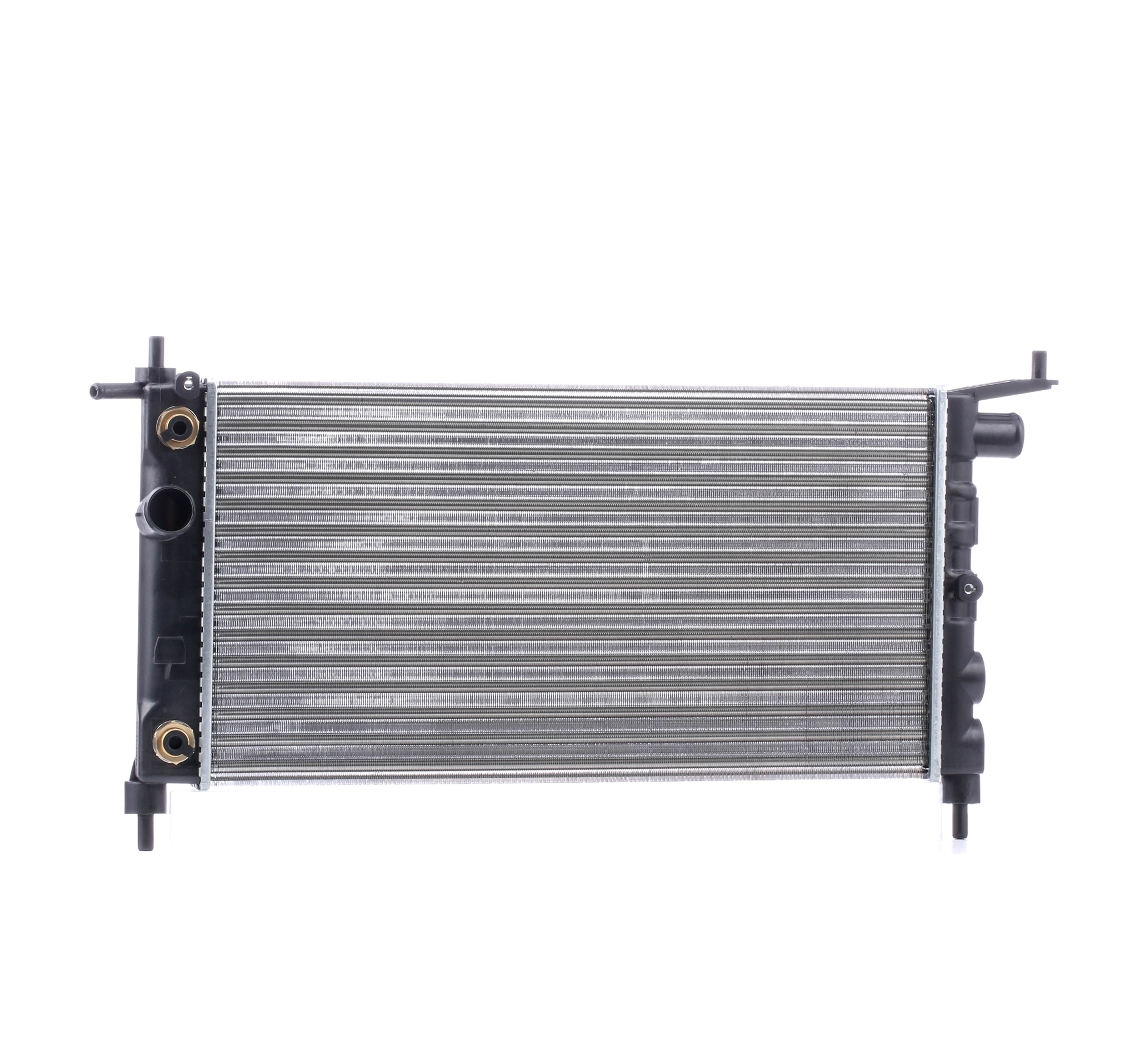 STARK SKRD-0120564 Engine radiator Aluminium, for vehicles without air conditioning, Automatic Transmission, Mechanically jointed cooling fins