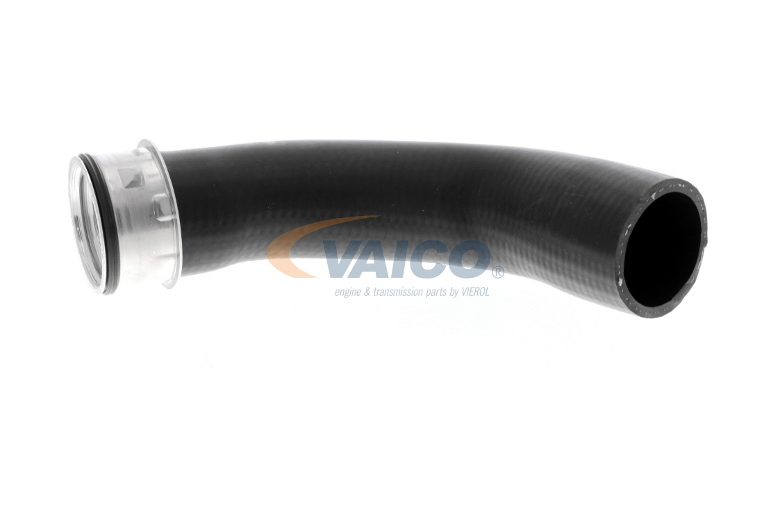 VAICO V10-3802 Charger Intake Hose Rubber with fabric lining, Q+, original equipment manufacturer quality