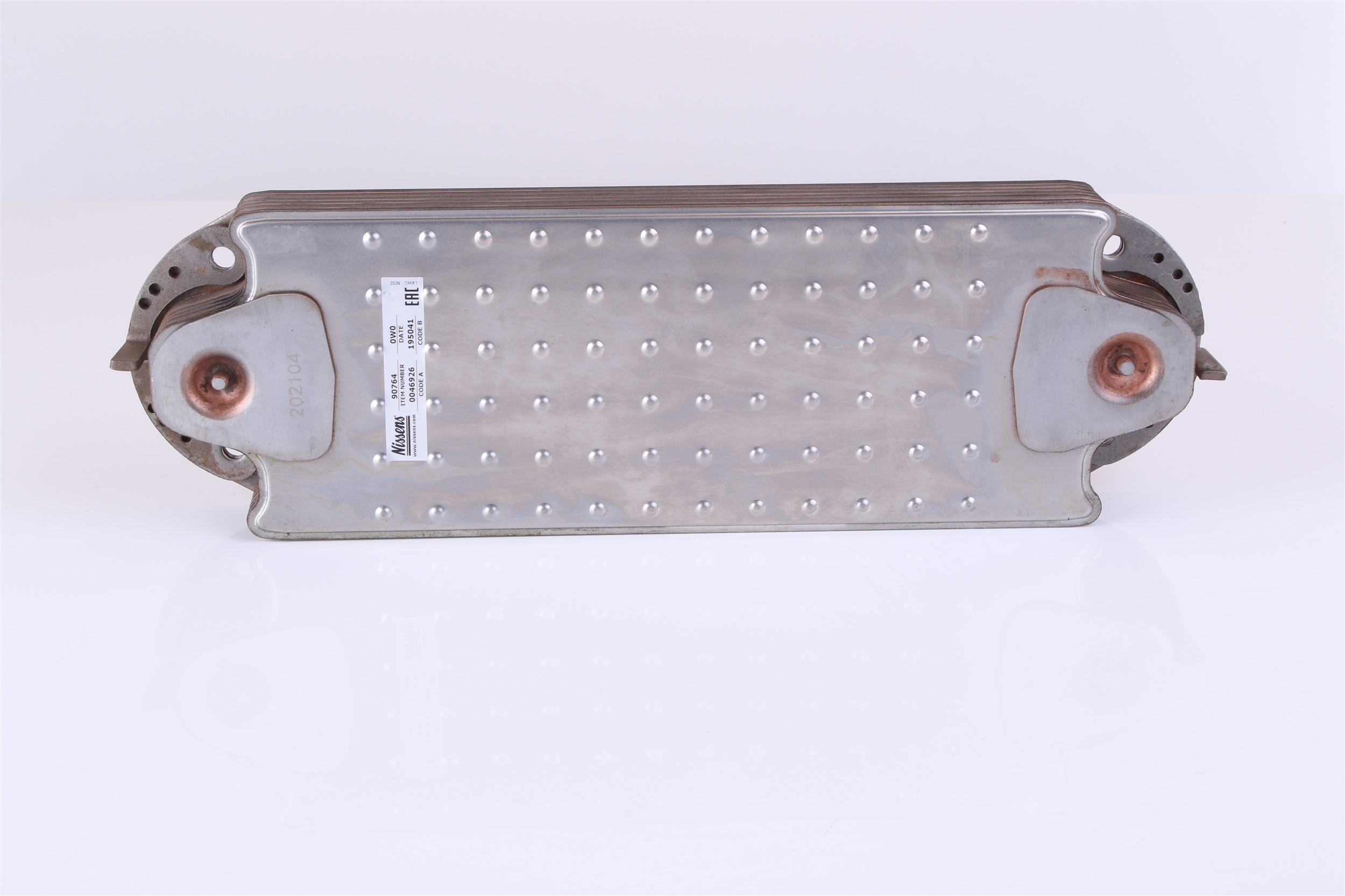 Õliradiaator, mootoriõli NISSENS 90764