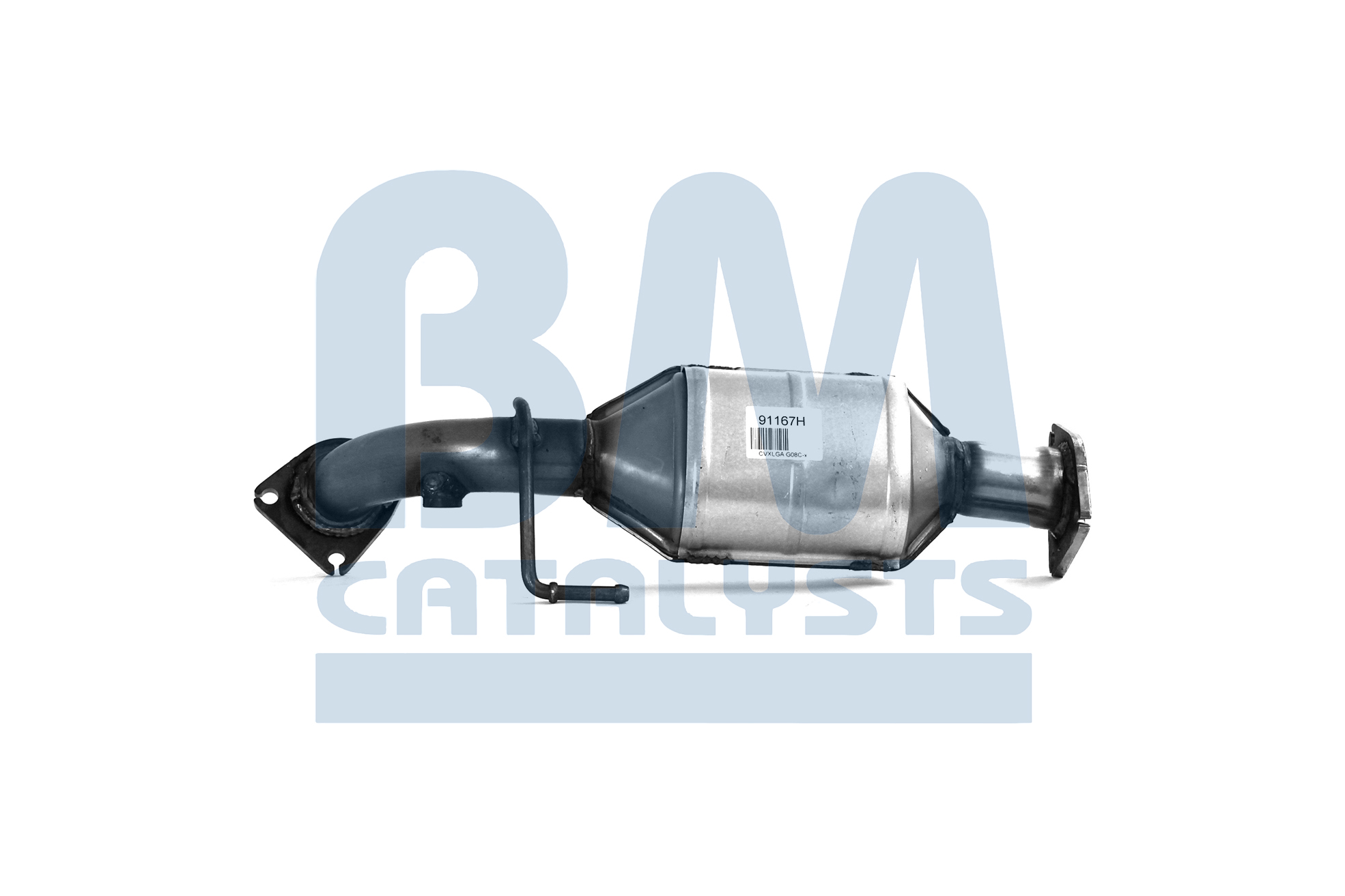 BM CATALYSTS BM91167H Catalizzatore Euro 3, E57-103R, Ceramica, Non-approved
