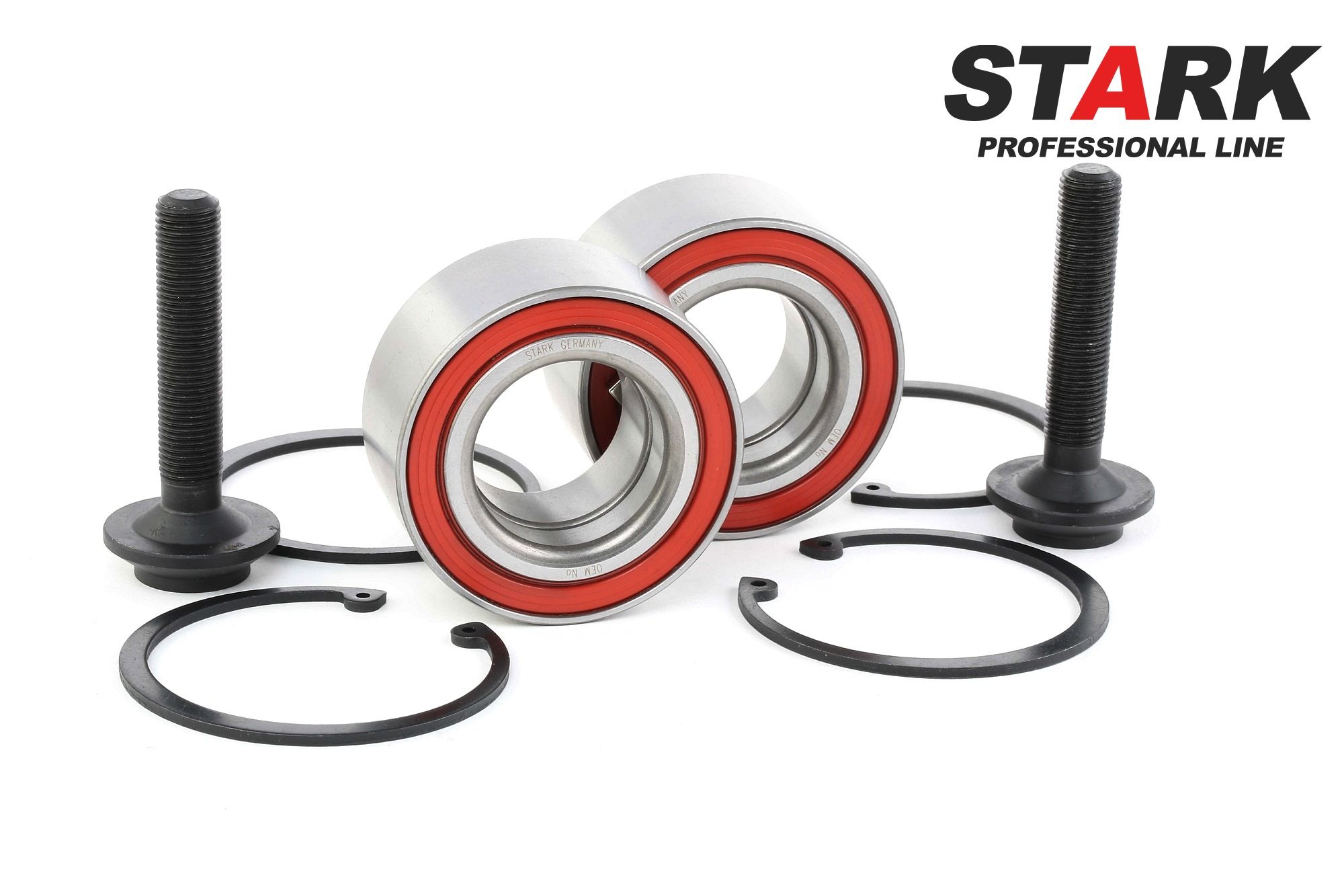 SKWB-0180864 STARK Wheel bearings SKODA Front Axle, Contains two wheel bearing sets, 75,00 mm
