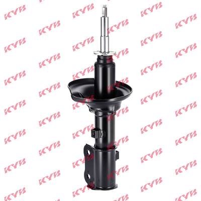 KYB Premium 633220 Shock absorber Front Axle Left, Oil Pressure, Suspension Strut, Top pin