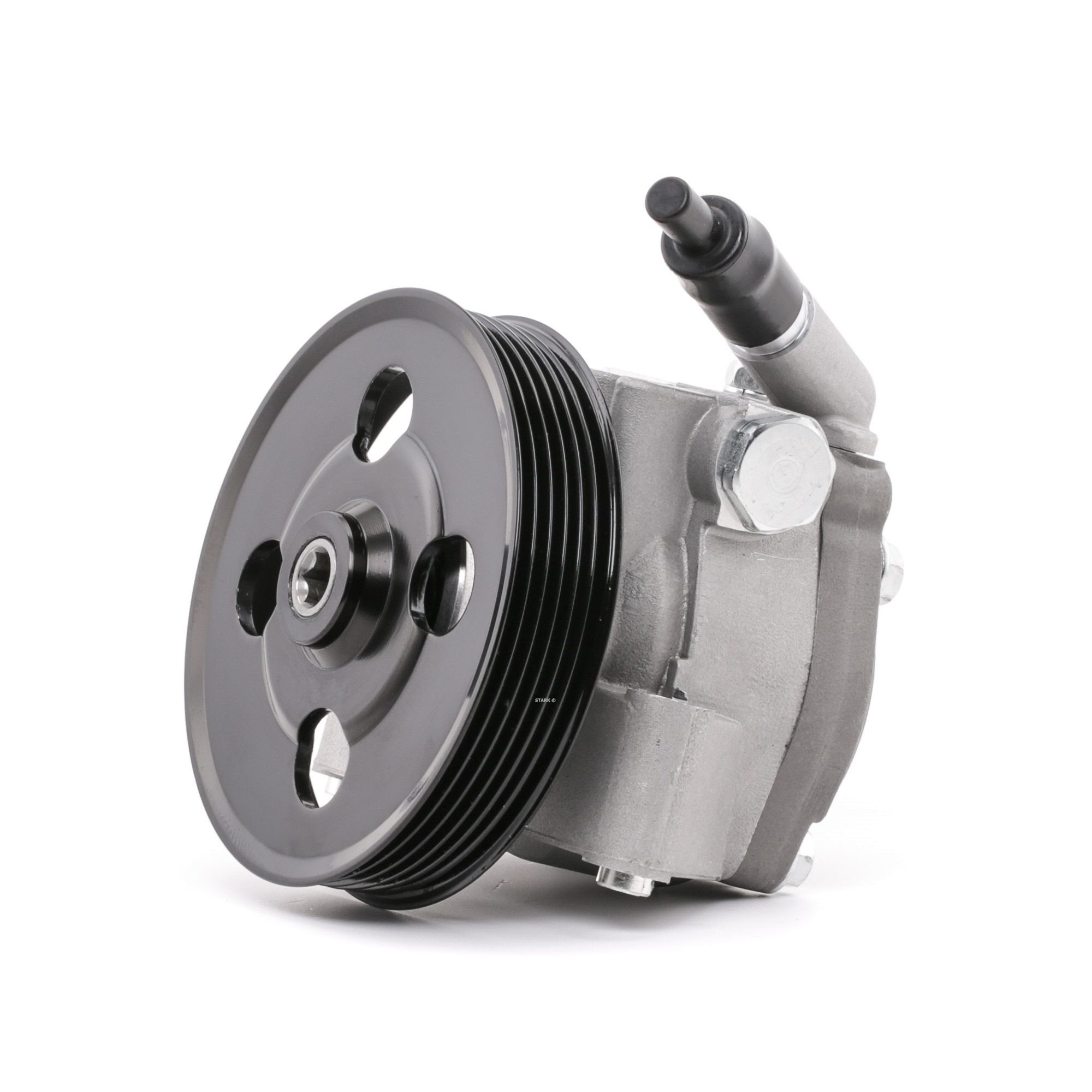 STARK SKHP-0540126 Power steering pump Hydraulic, 110 bar, Number of ribs: 6, Belt Pulley Ø: 122 mm, 80 l/h