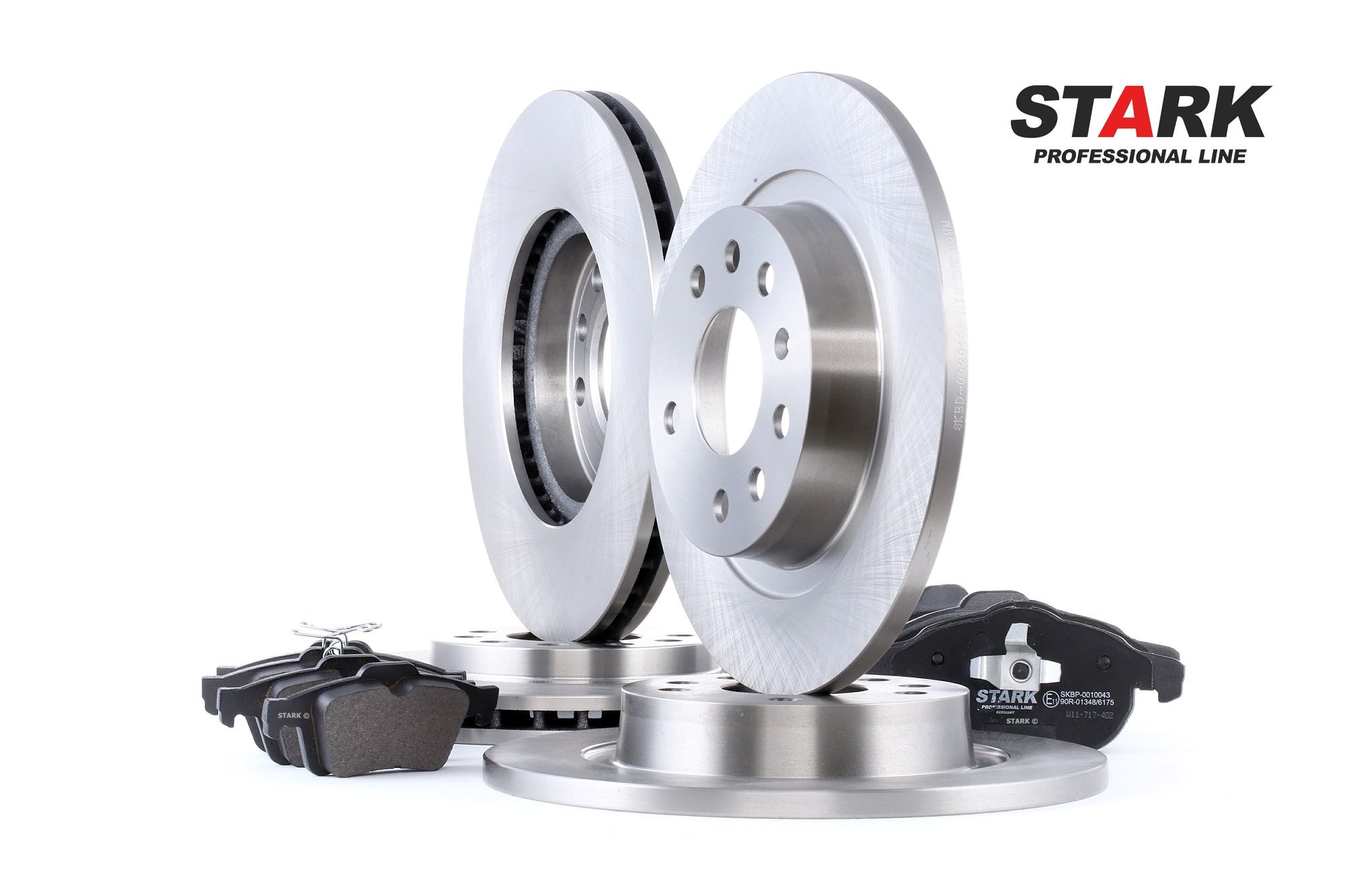 STARK Brake discs and pads set SKBK-1090315 Opel VECTRA 1998