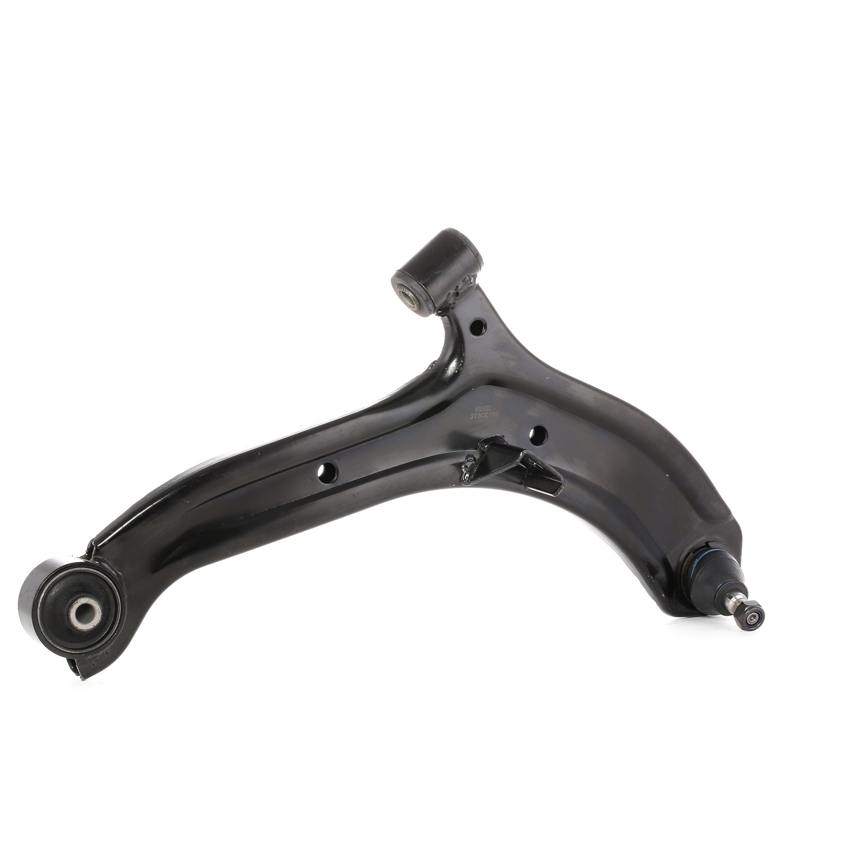 RIDEX 273C0186 Suspension arm Front Axle Right, Control Arm, Sheet Steel, Cone Size: 15 mm