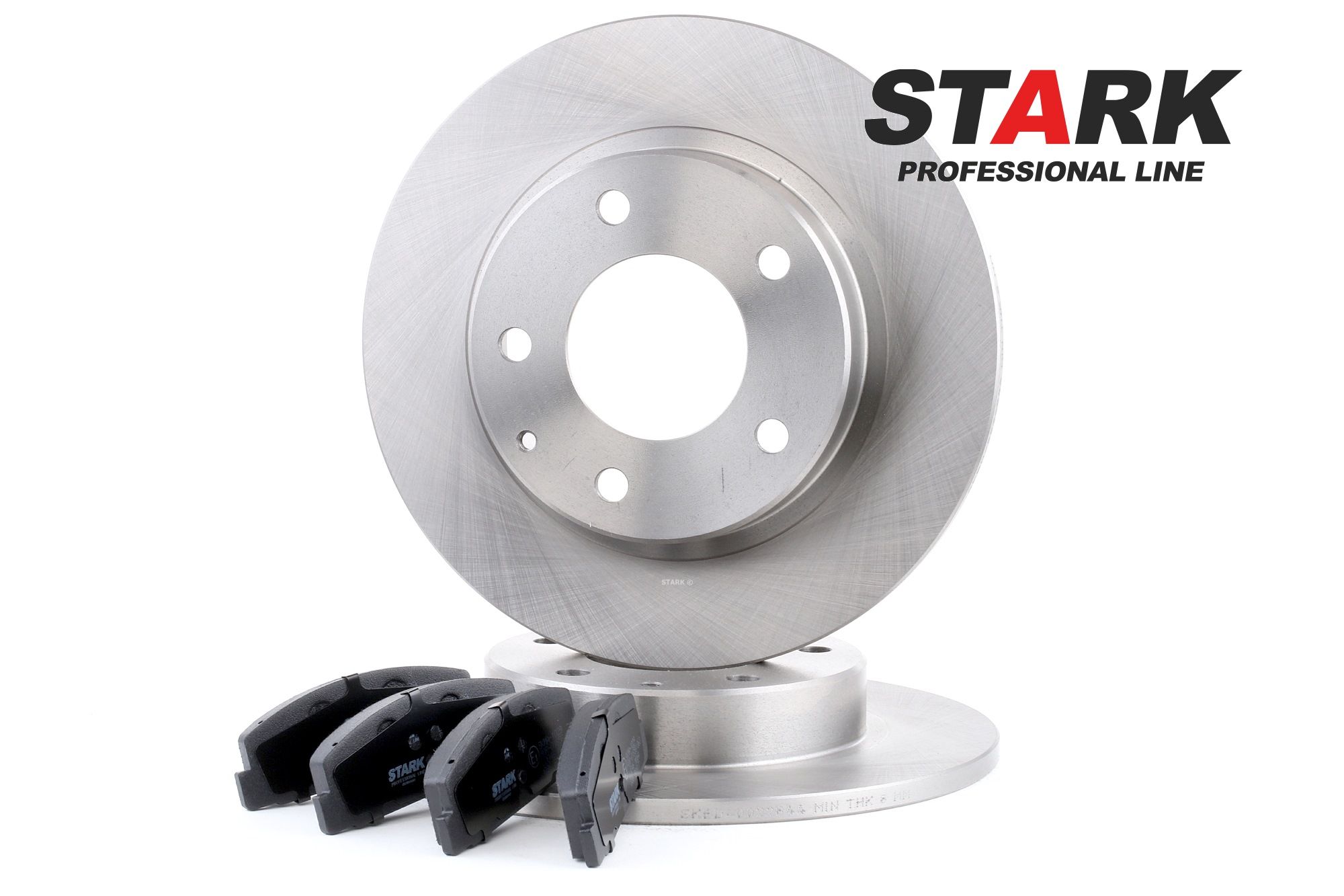 Mazda Brake discs and pads set STARK SKBK-1090332 at a good price