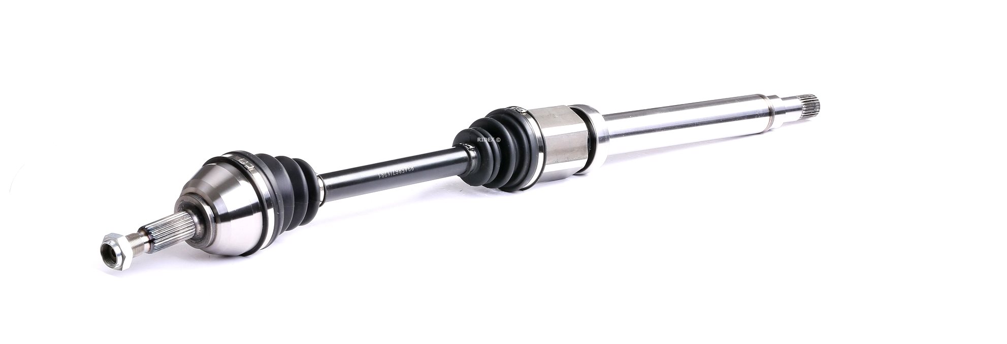 RIDEX 963mm Length: 963mm, External Toothing wheel side: 25 Driveshaft 13D0113 buy