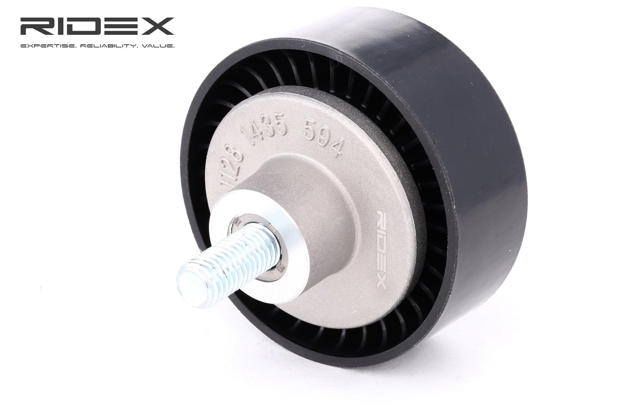 Original 310T0277 RIDEX Tensioner pulley, v-ribbed belt experience and price