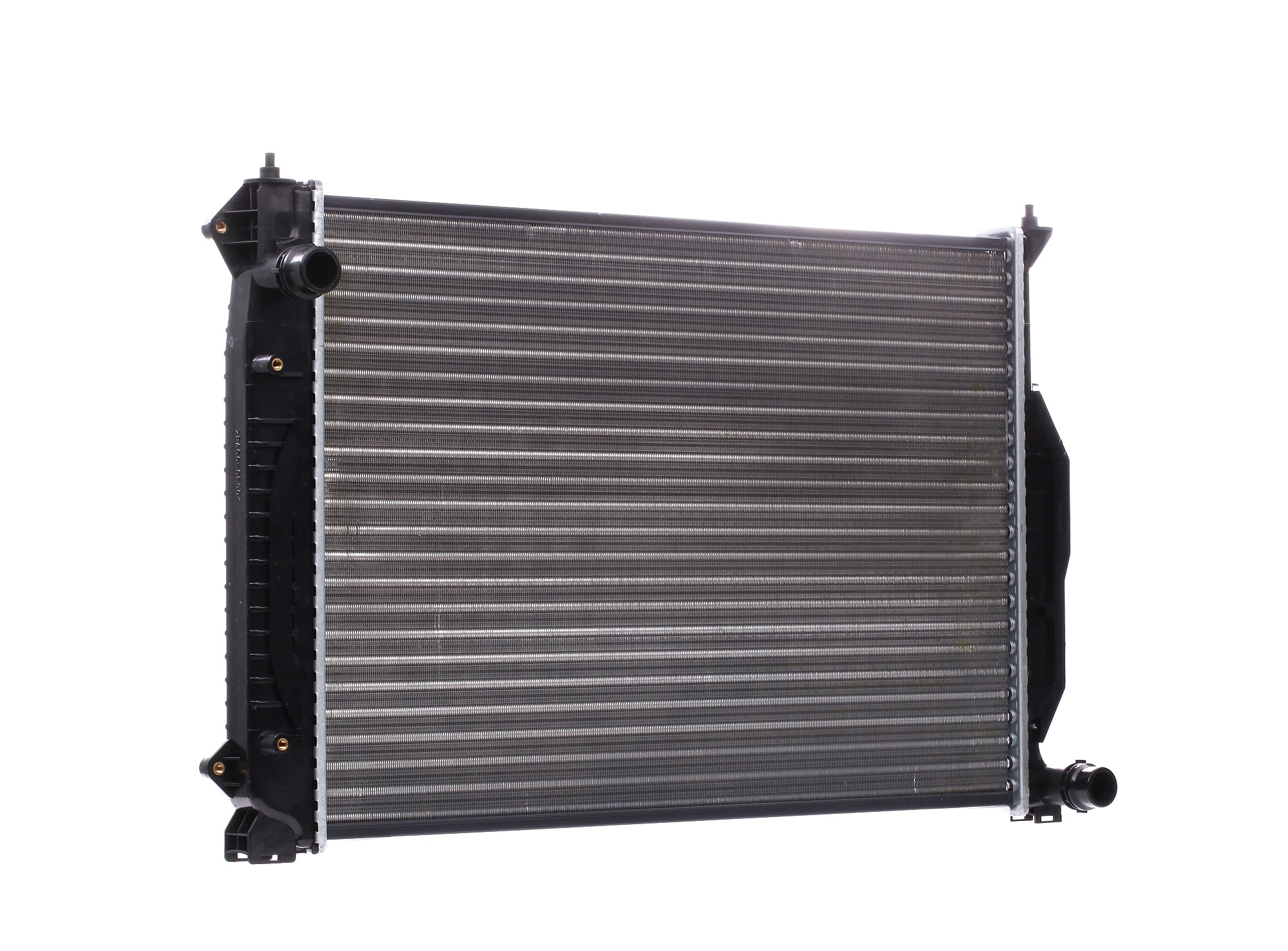 STARK SKRD-0120704 Engine radiator Aluminium, Plastic, for vehicles with/without air conditioning, Manual Transmission