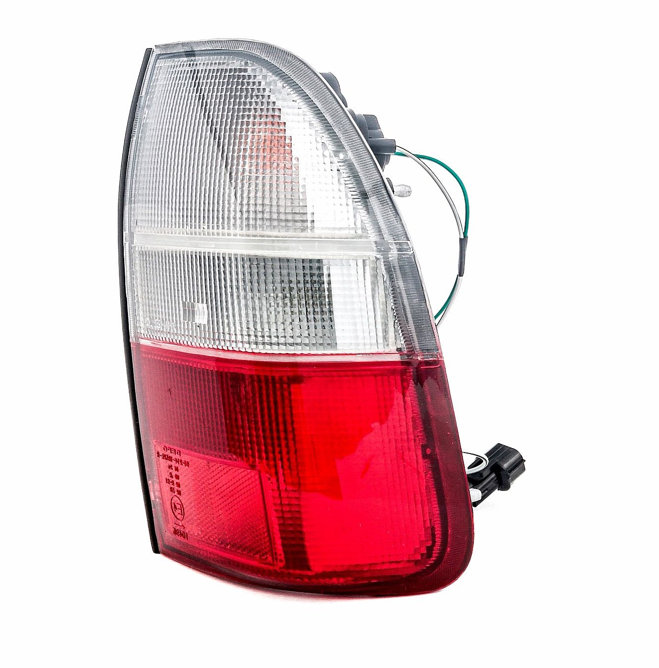 214-1952R-AE-CR ABAKUS Tail lights MITSUBISHI Right, P21W, PY21W, P21/5W, with bulb holder