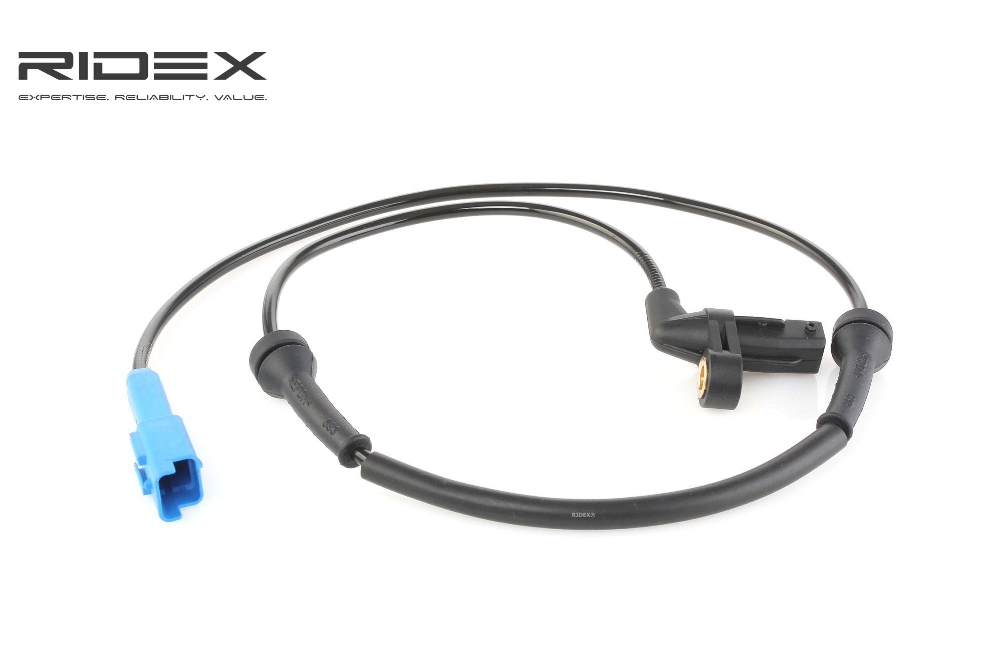 RIDEX Capteur ABS PEUGEOT 412W0134 454599,4545F4,9647263380 Controle Capteur ABS,Capteur De Roue ABS,Sensor ABS,Sonde ABS,Capteur, vitesse de roue