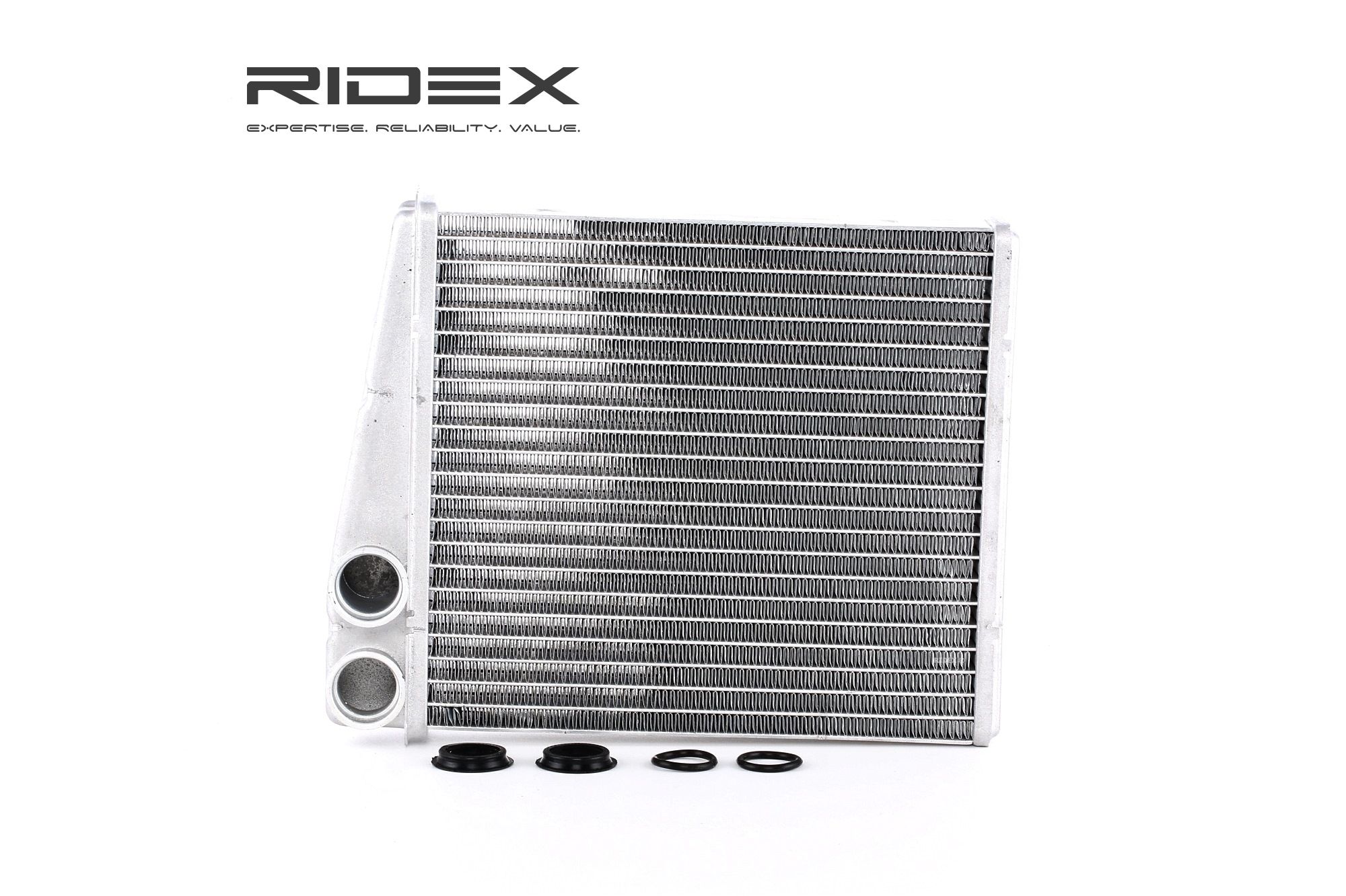 RIDEX 467H0054 Wärmetauscher Netzmaße: 187x180x35