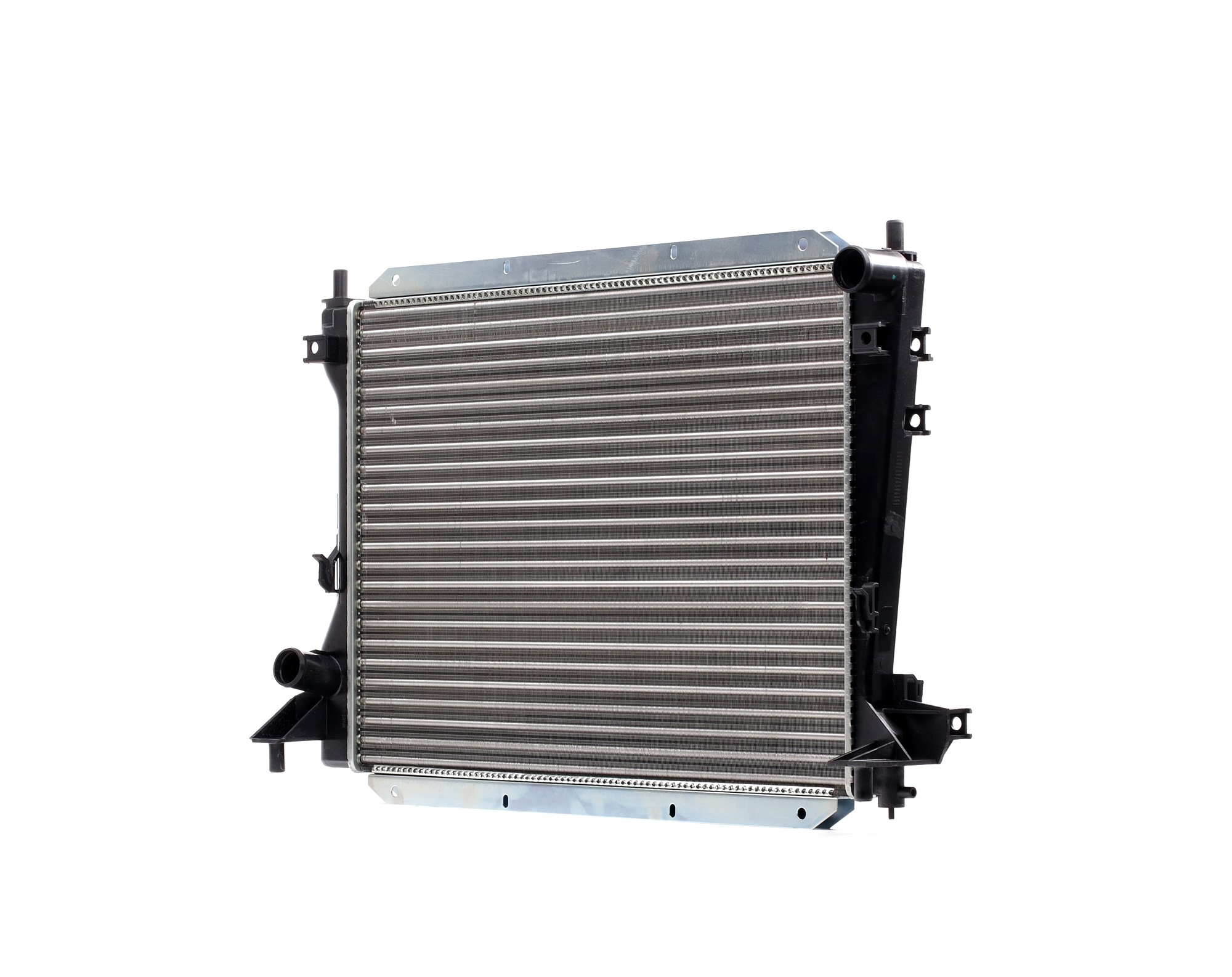 RIDEX 470R0344 Engine radiator Aluminium, 610 x 452 x 23 mm, without frame, Mechanically jointed cooling fins