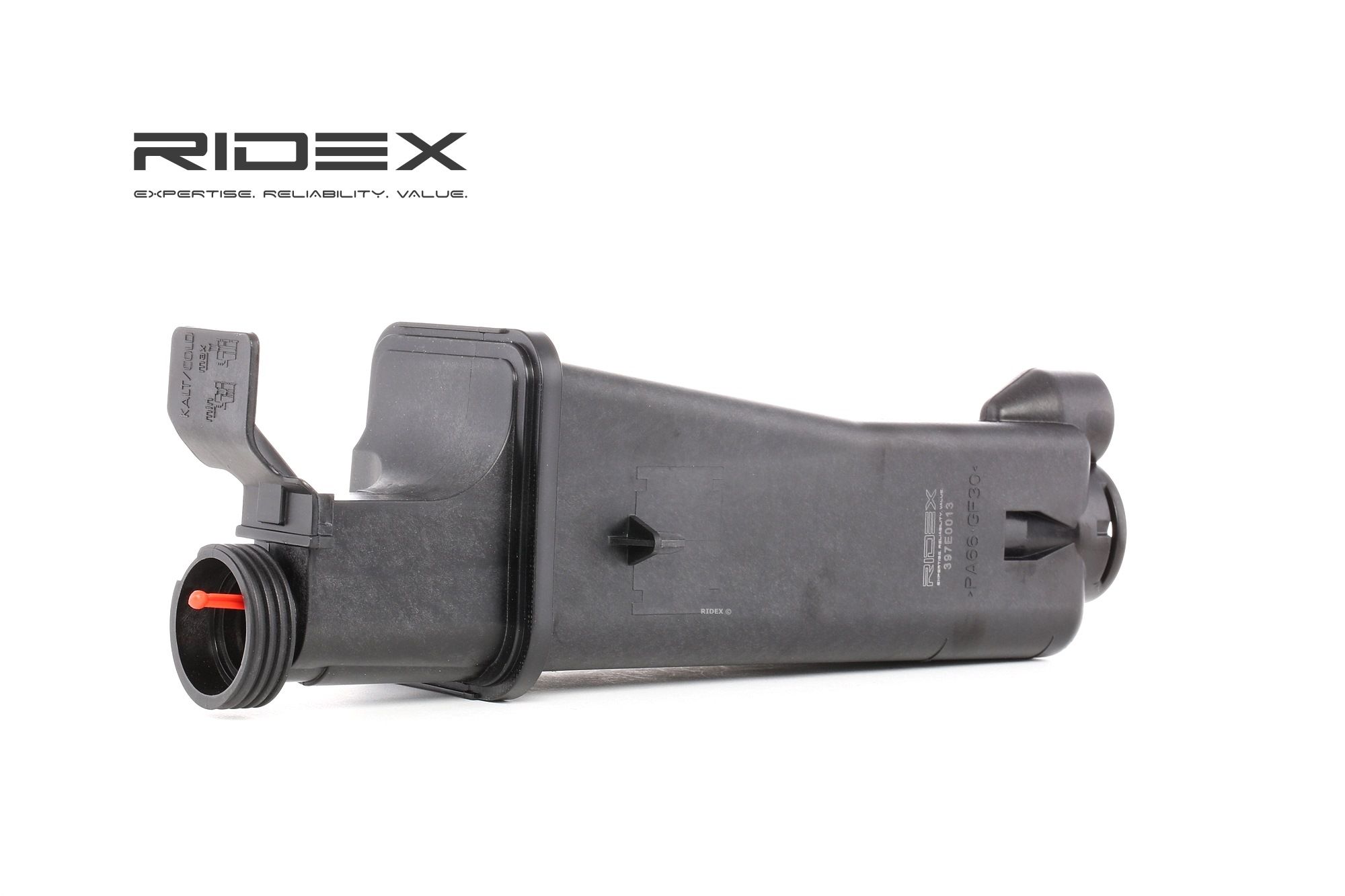 RIDEX 397E0013 Vaschetta liquido raffreddamento senza coperchio, senza sensore