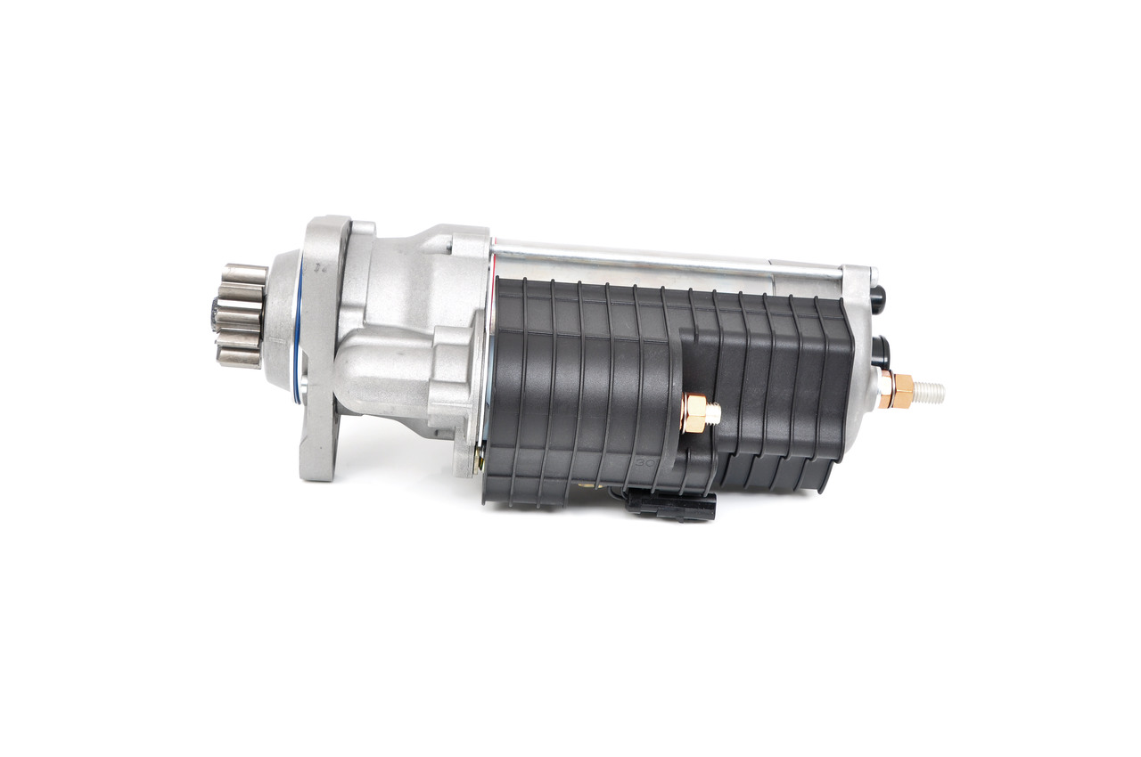 BOSCH 0 001 35F 702 Starter motor 24V, 10kW, Number of Teeth: 11, 30, 85, 50, 31, links, Ø 92 mm