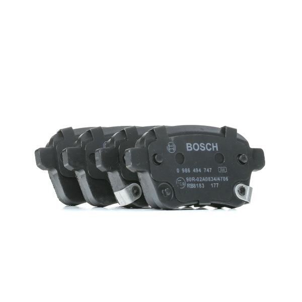 BP1762 BOSCH 0 986 494 747 Pastilhas de travão