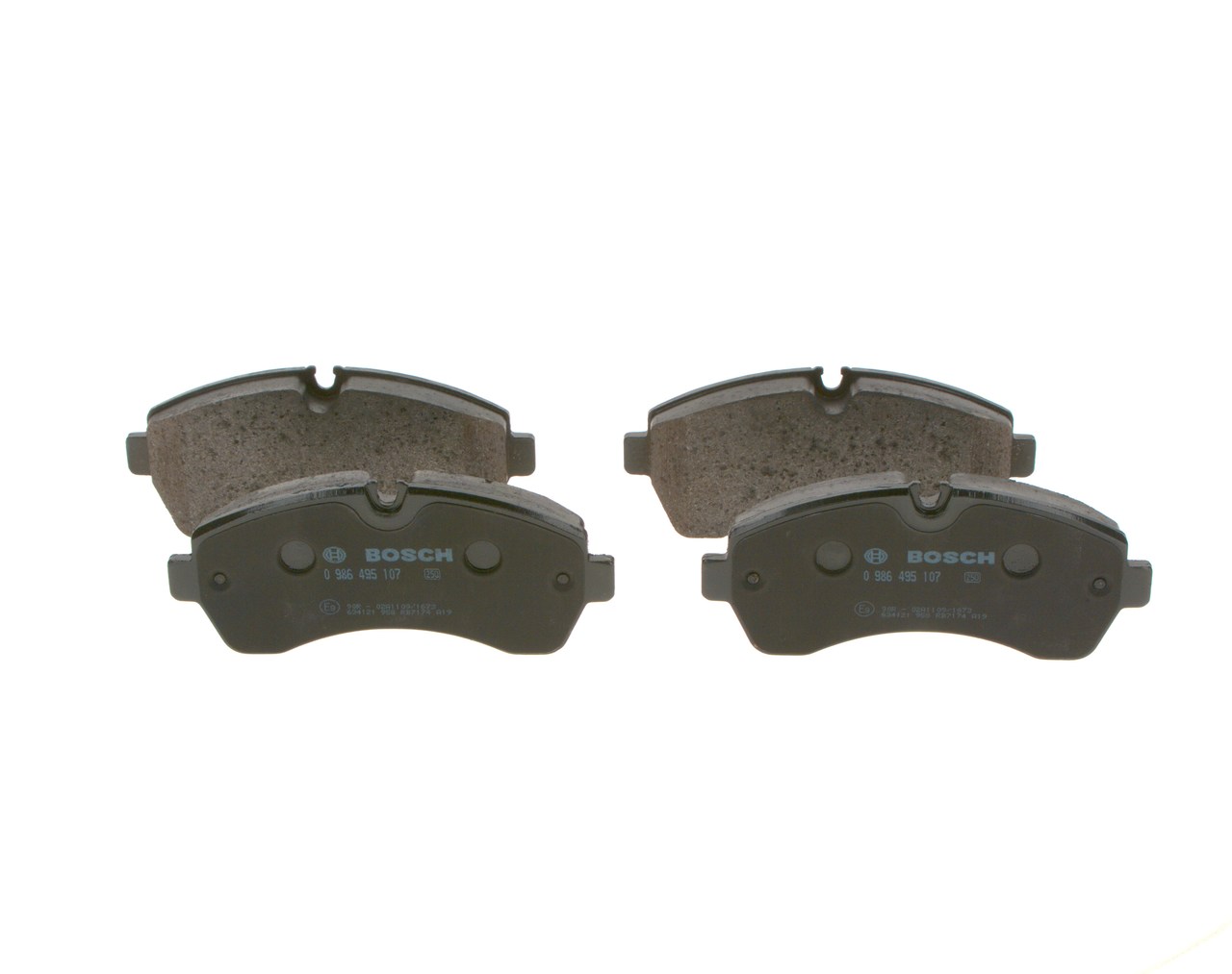 BP1551 BOSCH Low-Metallic, with mounting manual Height: 73,4mm, Width: 169,1mm, Thickness: 20,7mm Brake pads 0 986 495 107 buy
