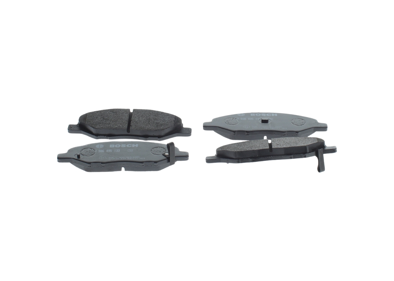 BP1564 0986495133 Brake pad set BOSCH AY040NS110 MERCEDES-BENZ