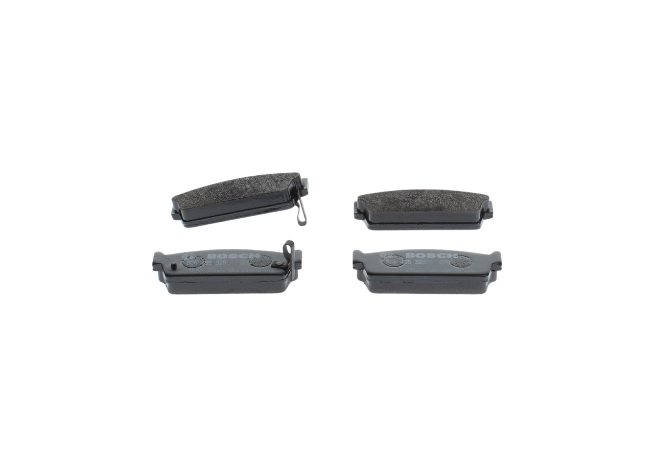 BP1618 0986495329 Plaquettes de frein BOSCH 40206 V6786