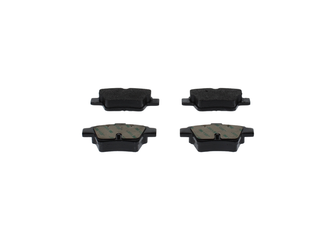 BP1722 0986495372 Brake pad set BOSCH 425437 PEUGEOT