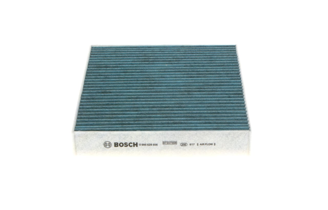 Pollen filter BOSCH 0 986 628 506 - Ford S-MAX Heater spare parts order