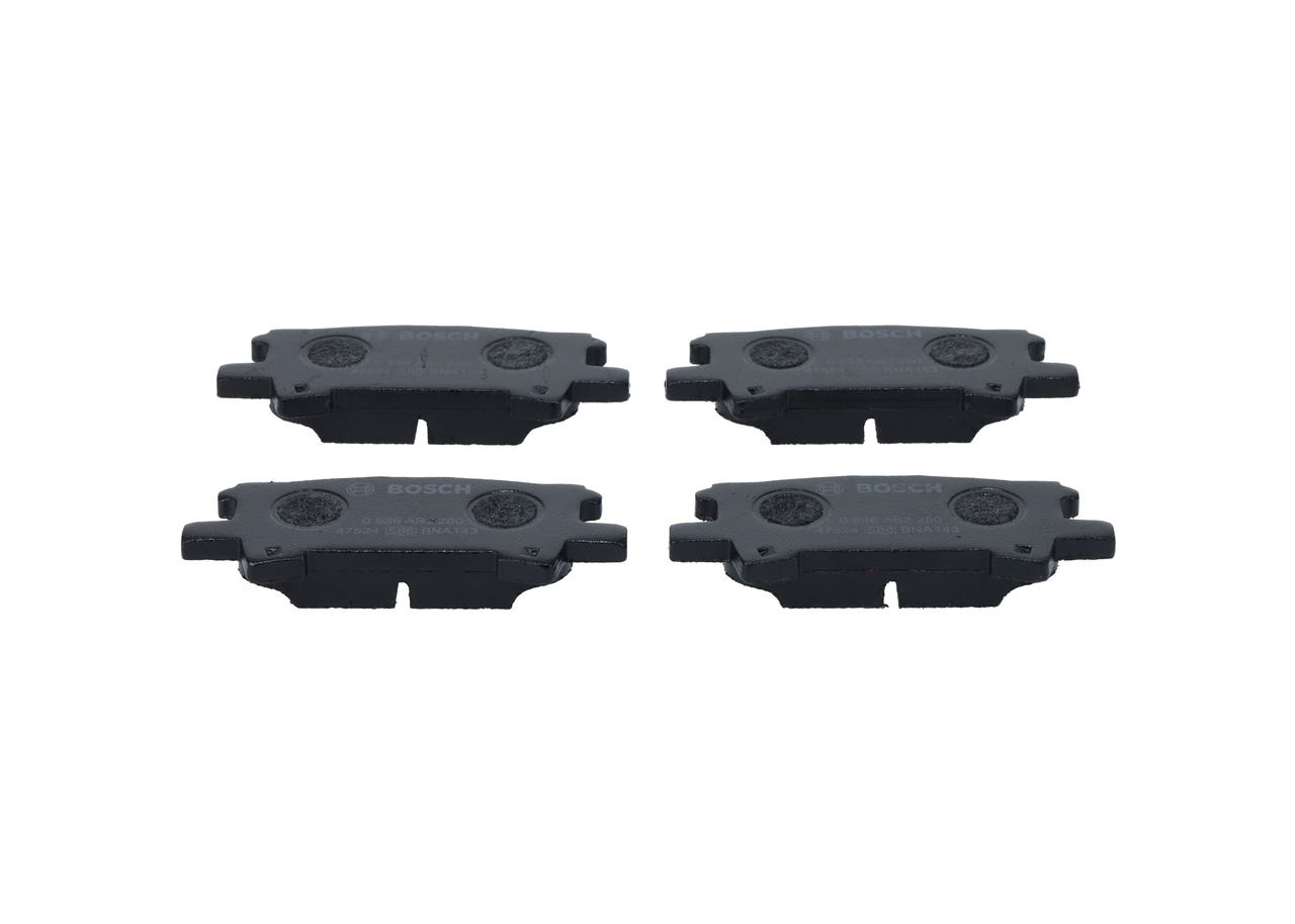 acheter BOSCH Céramique, avec indicateur d'usure BP2260 Hauteur: 36,5mm, Largeur: 101,8mm, Épaisseur: 15,5mm Plaquettes de frein 0 986 AB2 260 à un bon prix