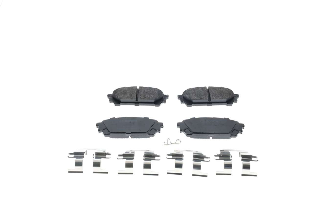 acheter BOSCH Low-Metallic, Céramique, avec indicateur d'usure BP2261 Hauteur: 35,6mm, Largeur: 108,6mm, Épaisseur: 13,8mm Plaquettes de frein 0 986 AB2 261 à un bon prix