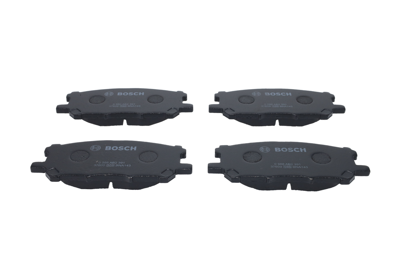 BP2391 0986AB2391 Kit pastiglie freni BOSCH 0446548100 SSANGYONG