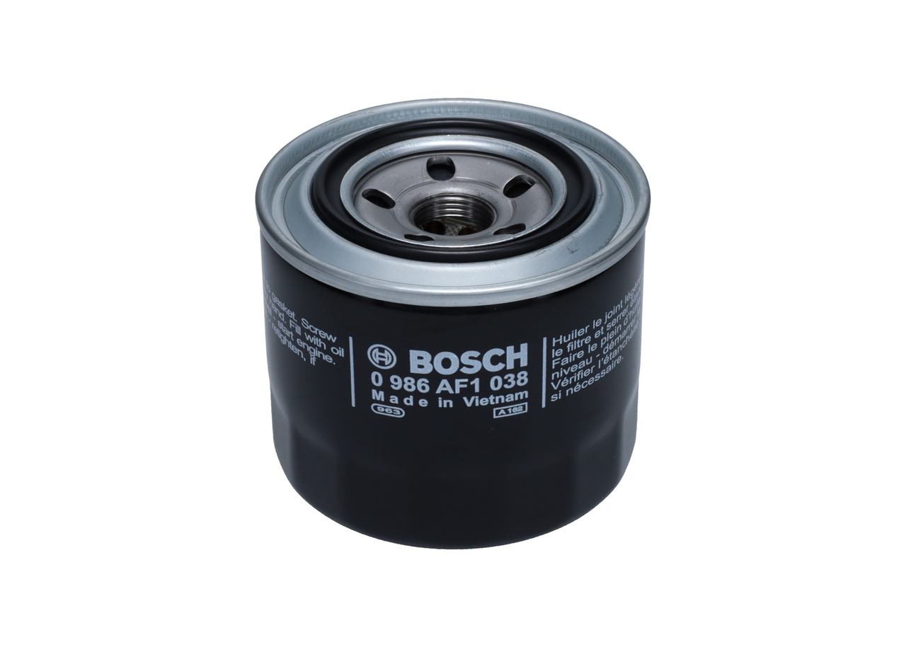 O 1038 BOSCH M 20 x 1,5, Spin-on Filter Inner Diameter 2: 49mm, Ø: 92, 65mm, Height: 80,5mm Oil filters 0 986 AF1 038 buy