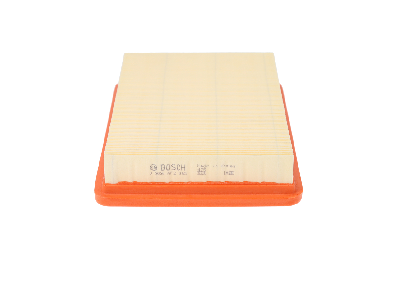 BOSCH 0 986 AF2 065 Air filter Length: 253, 242, 222 mm, Filter Insert