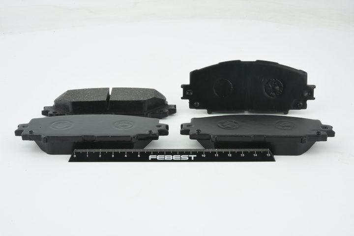 FEBEST Front Axle Height: 50mm, Width: 123mm, Thickness: 17mm Brake pads 0101-NSP130F buy