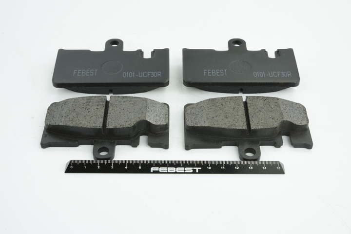 0101-UCF30R FEBEST Set of brake pads TOYOTA Corona IV Coupe (T80, T90)