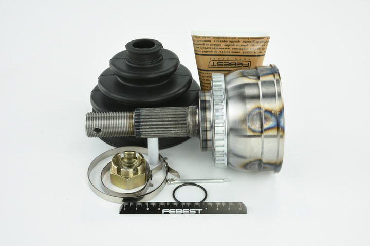 FEBEST Wheel Side, Front Axle, with ABS sensor ring Joint, drive shaft 0210-C24A44 buy