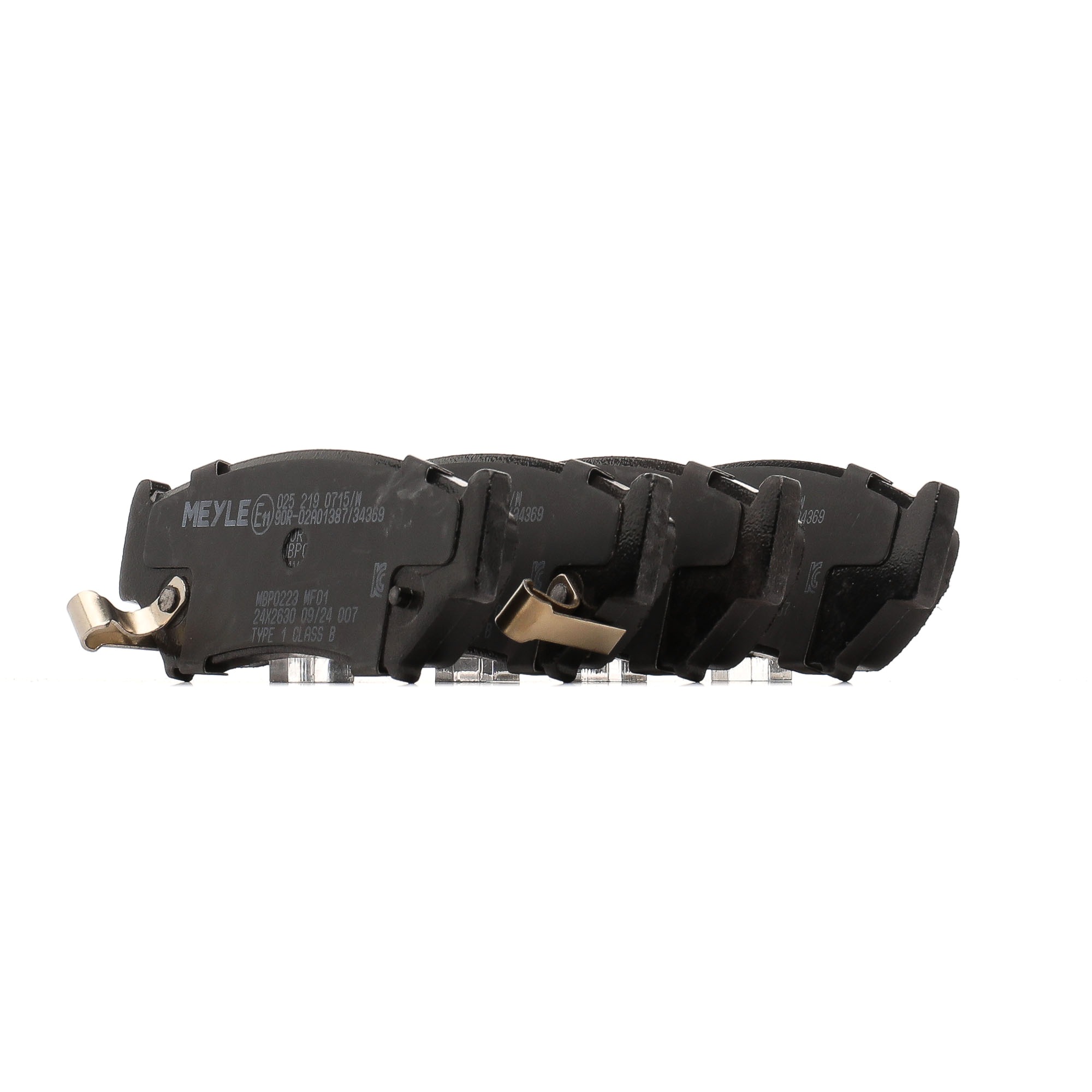 21908 0252190715/W Brake pad set MEYLE 55200 67D 00 CHEVROLET