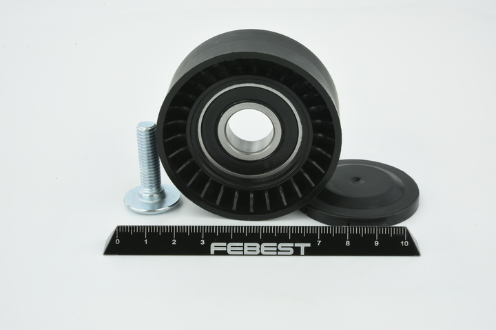 FEBEST Tensioner pulley 0287-J10E BMW 3 Series 2012