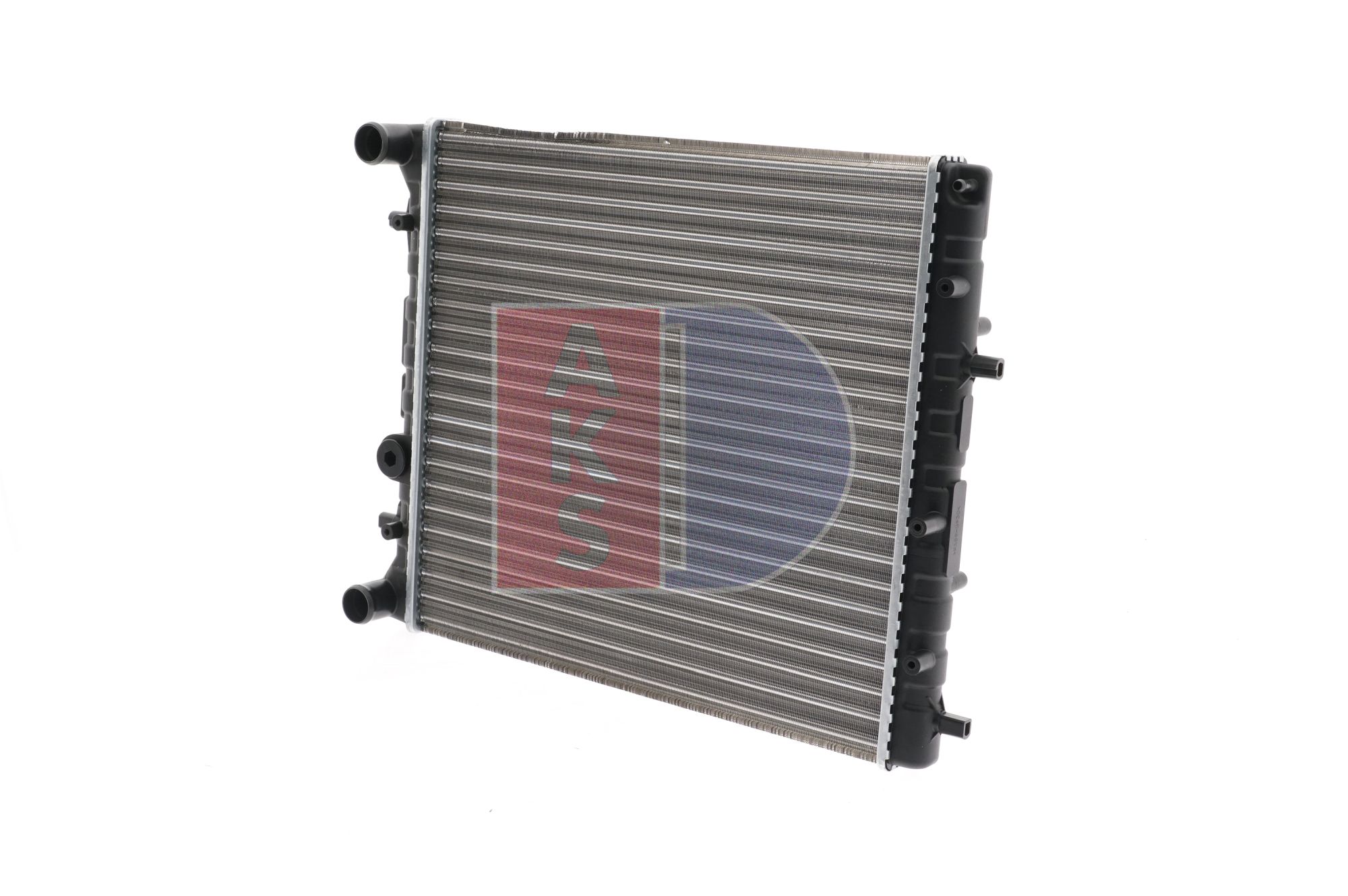 AKS DASIS 040055N Engine radiator Plastic, 428 x 411 x 23 mm, Mechanically jointed cooling fins