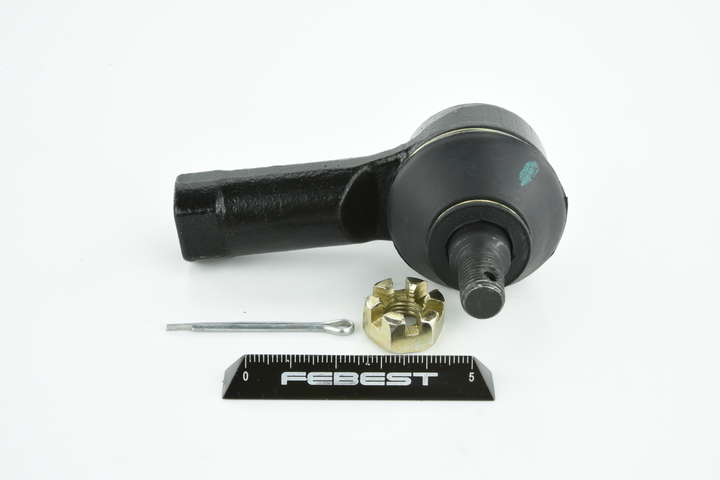 FEBEST 0421-519 Track rod end M10x1,25, Front Axle