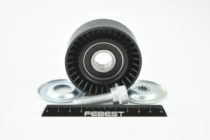 FEBEST 0488-CW5W Deflection / Guide Pulley, v-ribbed belt