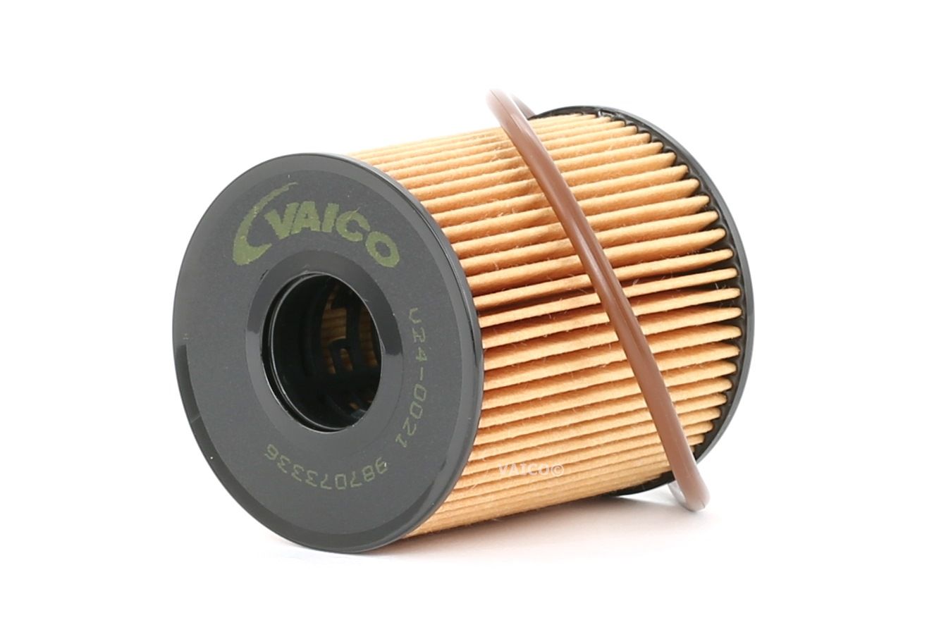 VAICO Original calidad de VAICO, Cartucho filtrante Diám. int.: 29mm, Diám. int. 2: 29mm, Ø: 64, 65mm, Altura: 69mm Filtro de aceite motor V24-0021 comprar online