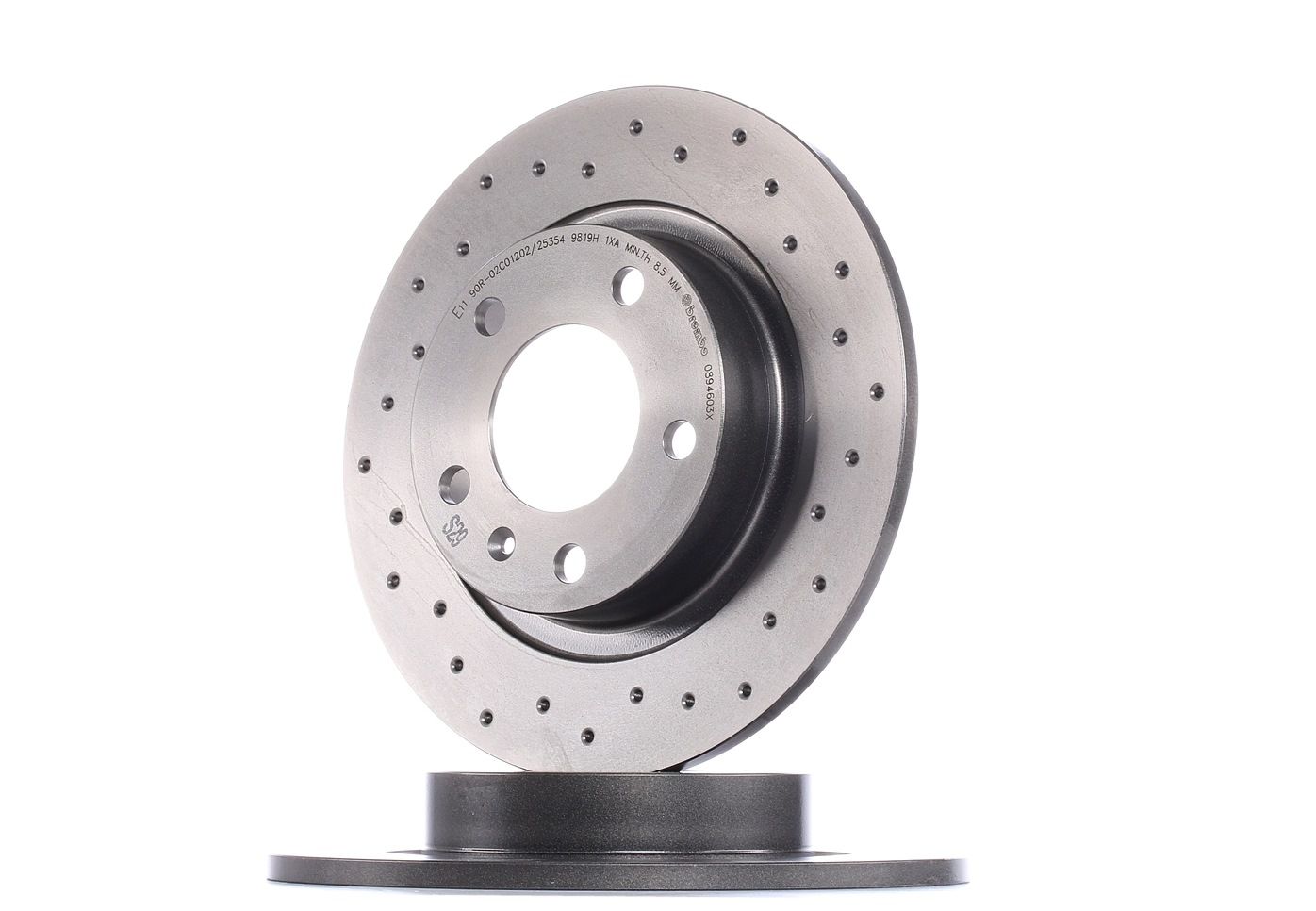 BREMBO XTRA LINE 264x10mm, 5, Perforated, solid, Coated Ø: 264mm, Num. of holes: 5, Brake Disc Thickness: 10mm Brake rotor 08.9460.3X buy