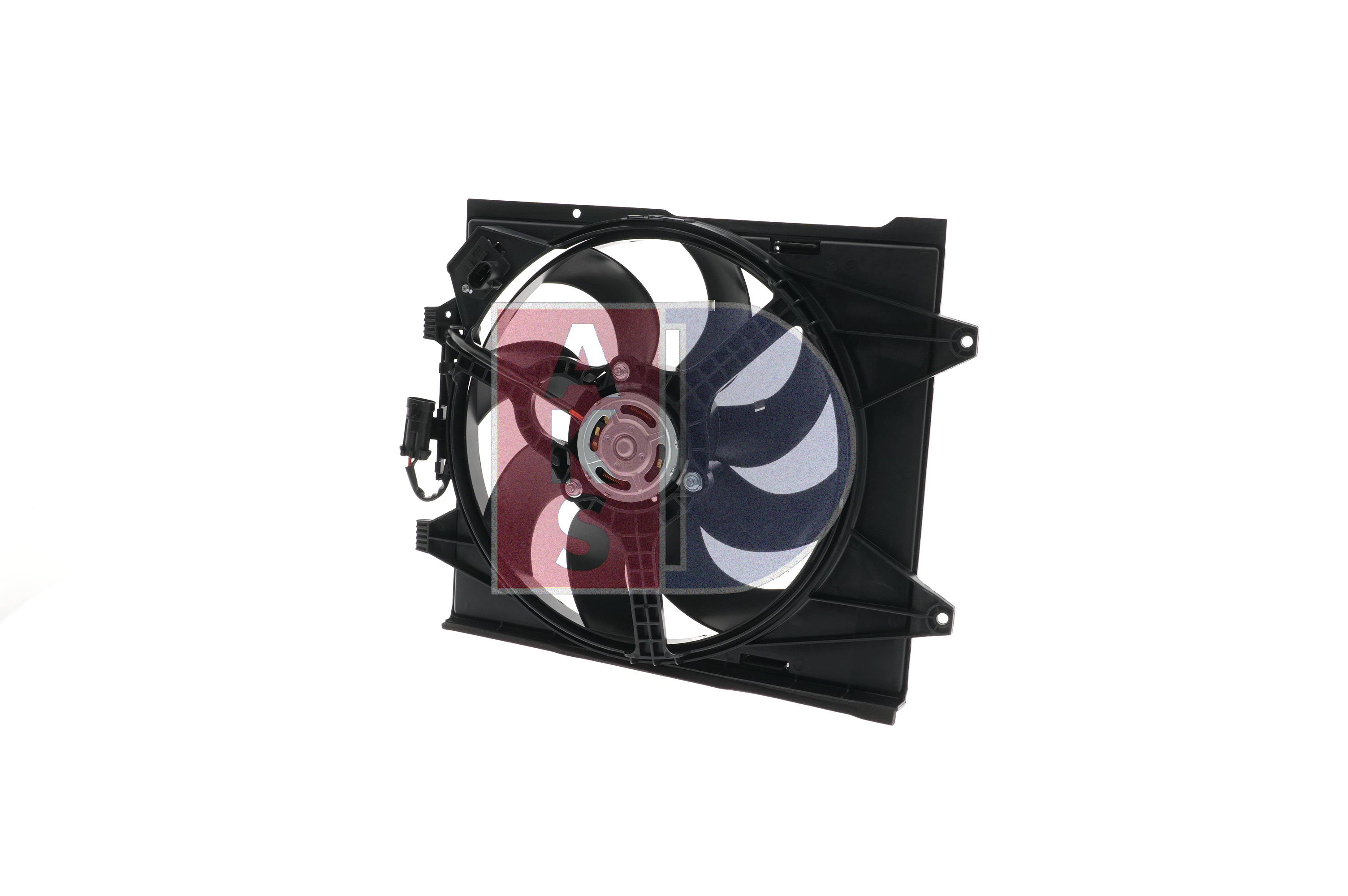 AKS DASIS 088410N Fan, radiator Ø: 405 mm, 12V, 300W, with radiator fan shroud