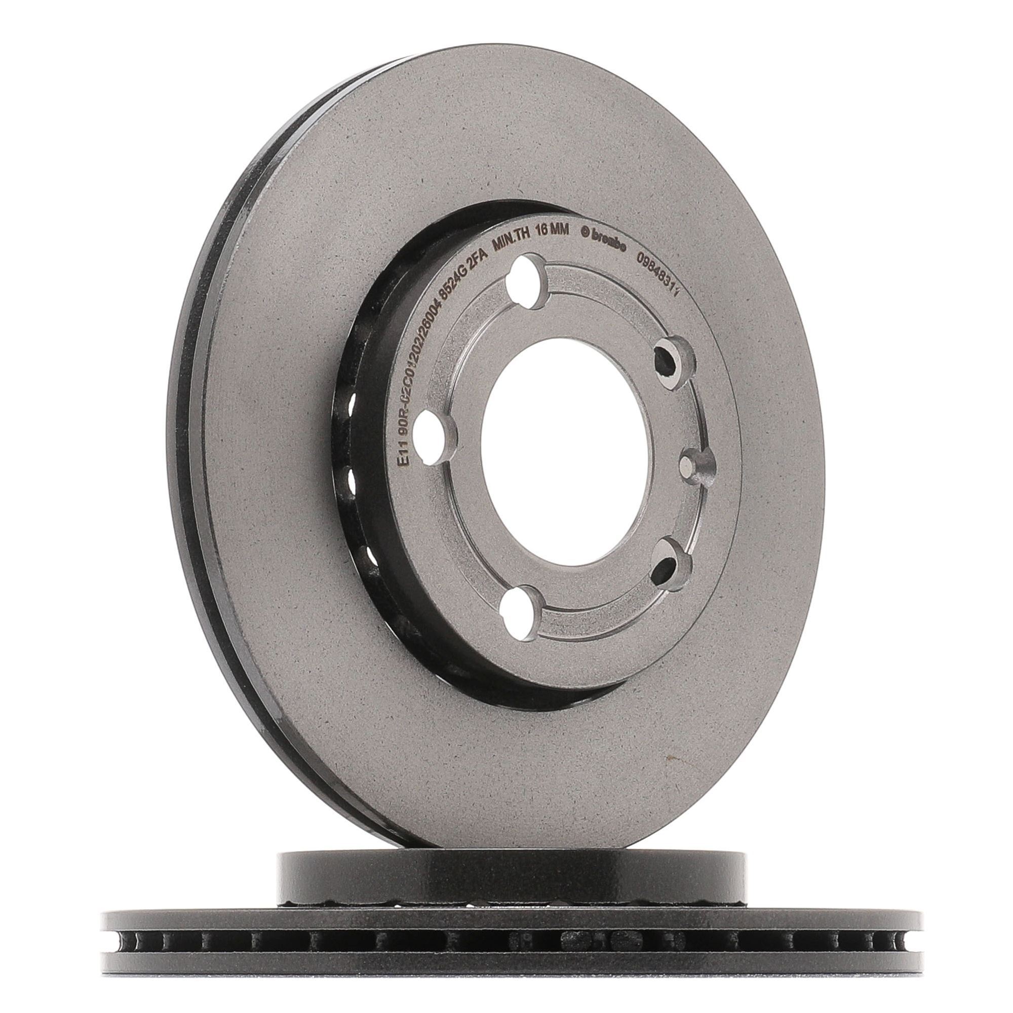 BREMBO 09.8483.11 Skoda FABIA 2012 Rotors – buy replacement parts
