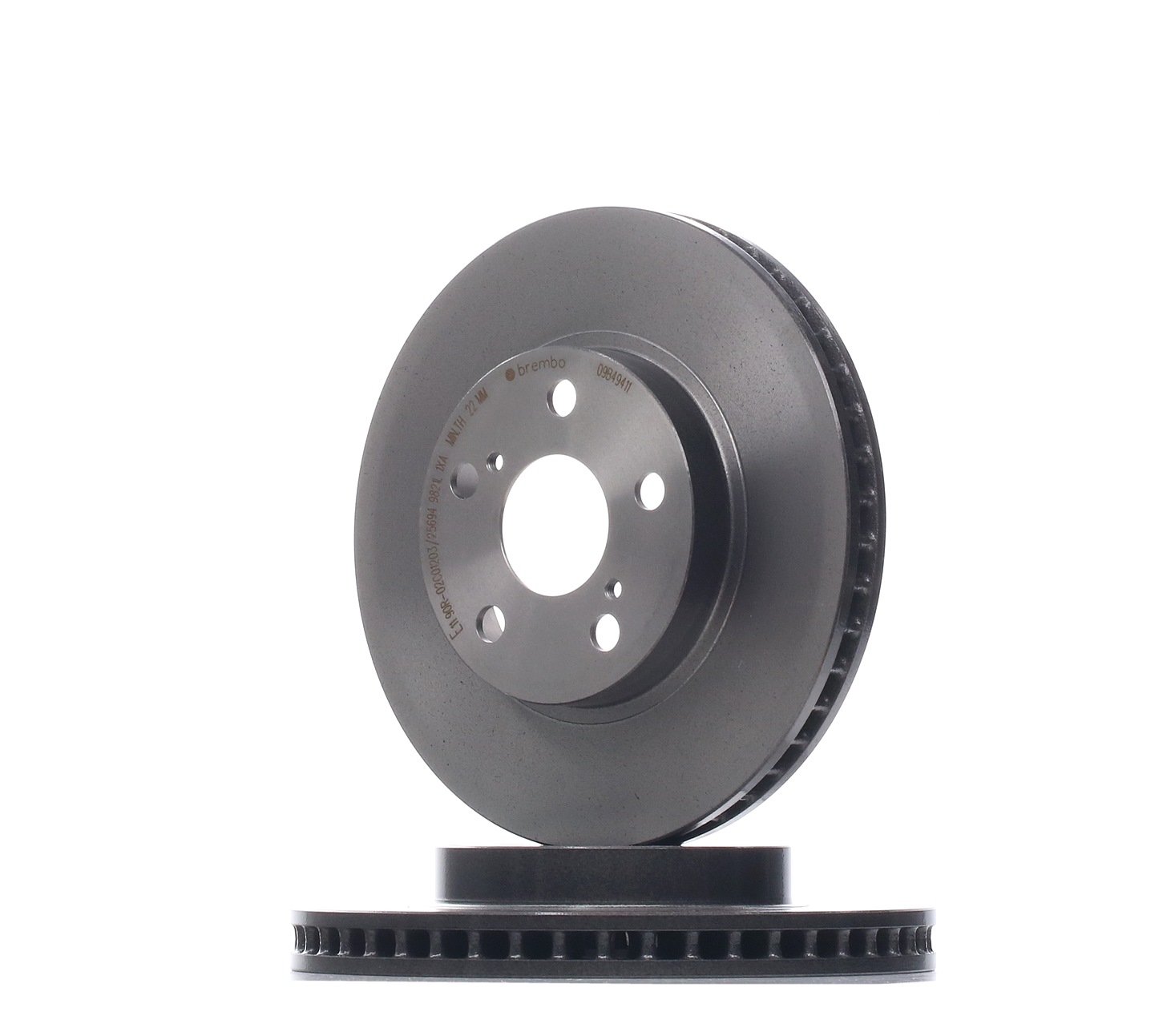 BREMBO 09.B494.11 Brake discs LEXUS LFA in original quality