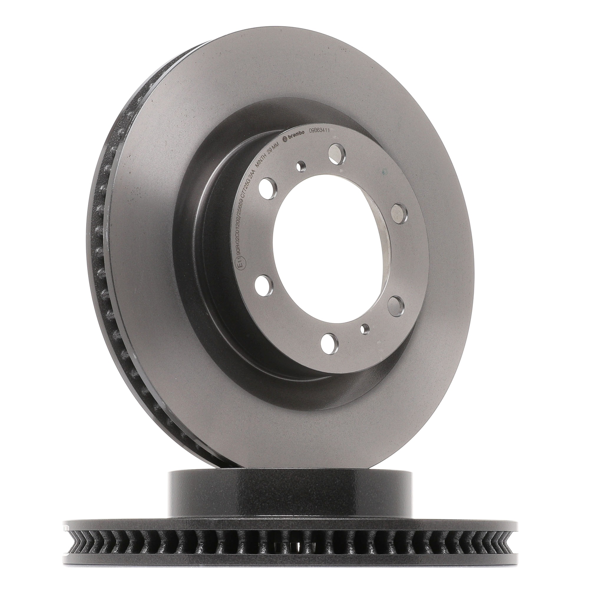 BREMBO Prime 09.B634.11 Disque de frein 338x32mm, 6, ventilé de l'intérieur