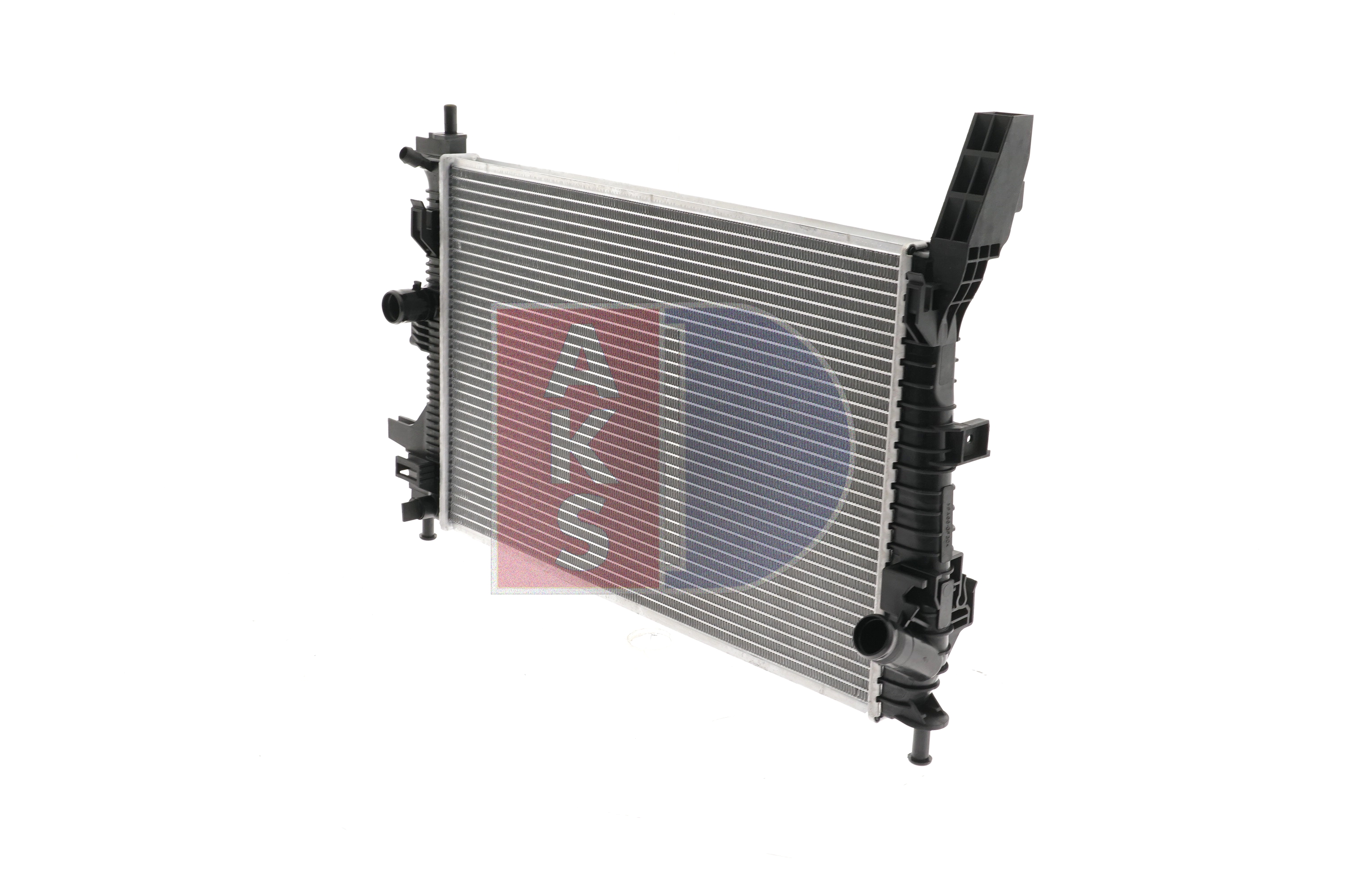 AKS DASIS Aluminium, for vehicles with/without air conditioning, 545 x 368 x 27 mm, Manual Transmission, Brazed cooling fins Radiator 090128N buy