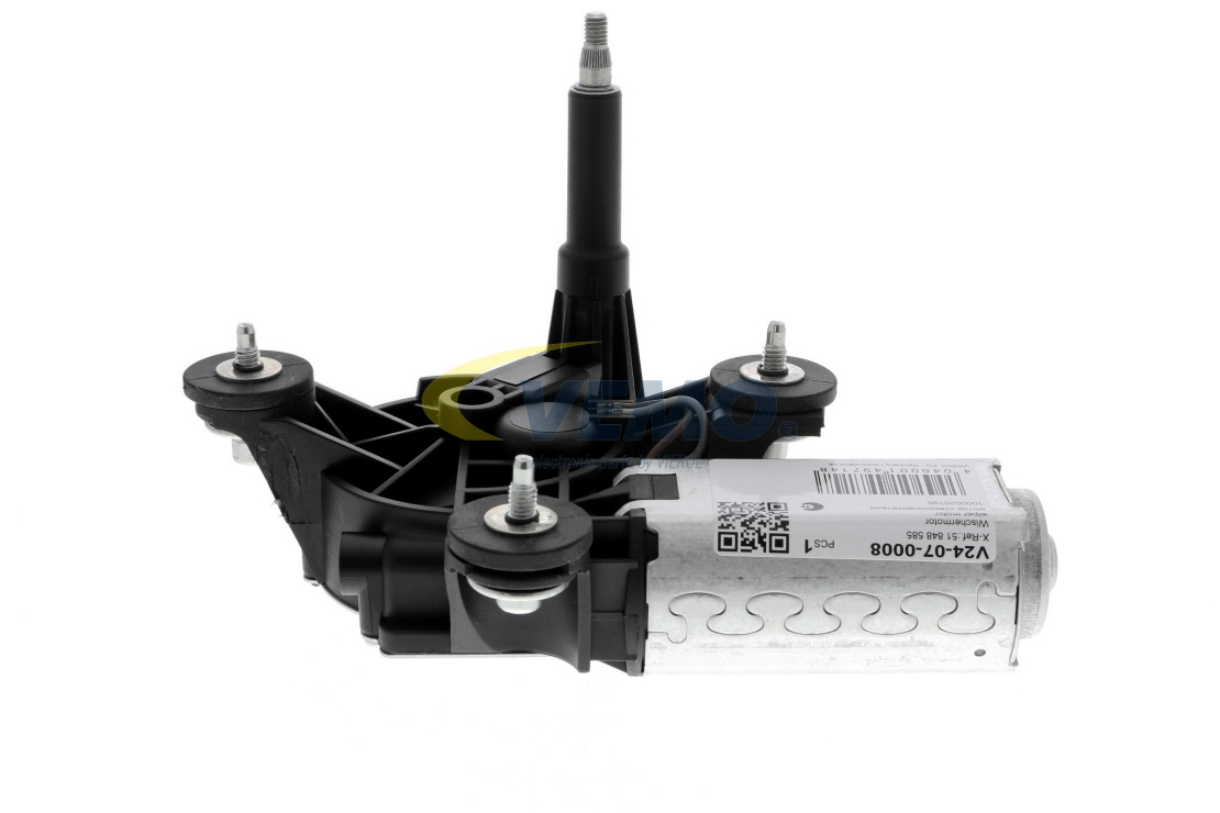 VEMO Wischermotor V24-07-0008 12V, hinten, Q+, Erstausrüsterqualität