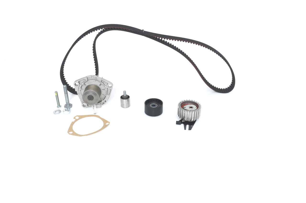 Timing belt kit with water pump BOSCH Number of Teeth: 193 L: 1551 mm, Width: 24 mm - 1 987 946 911